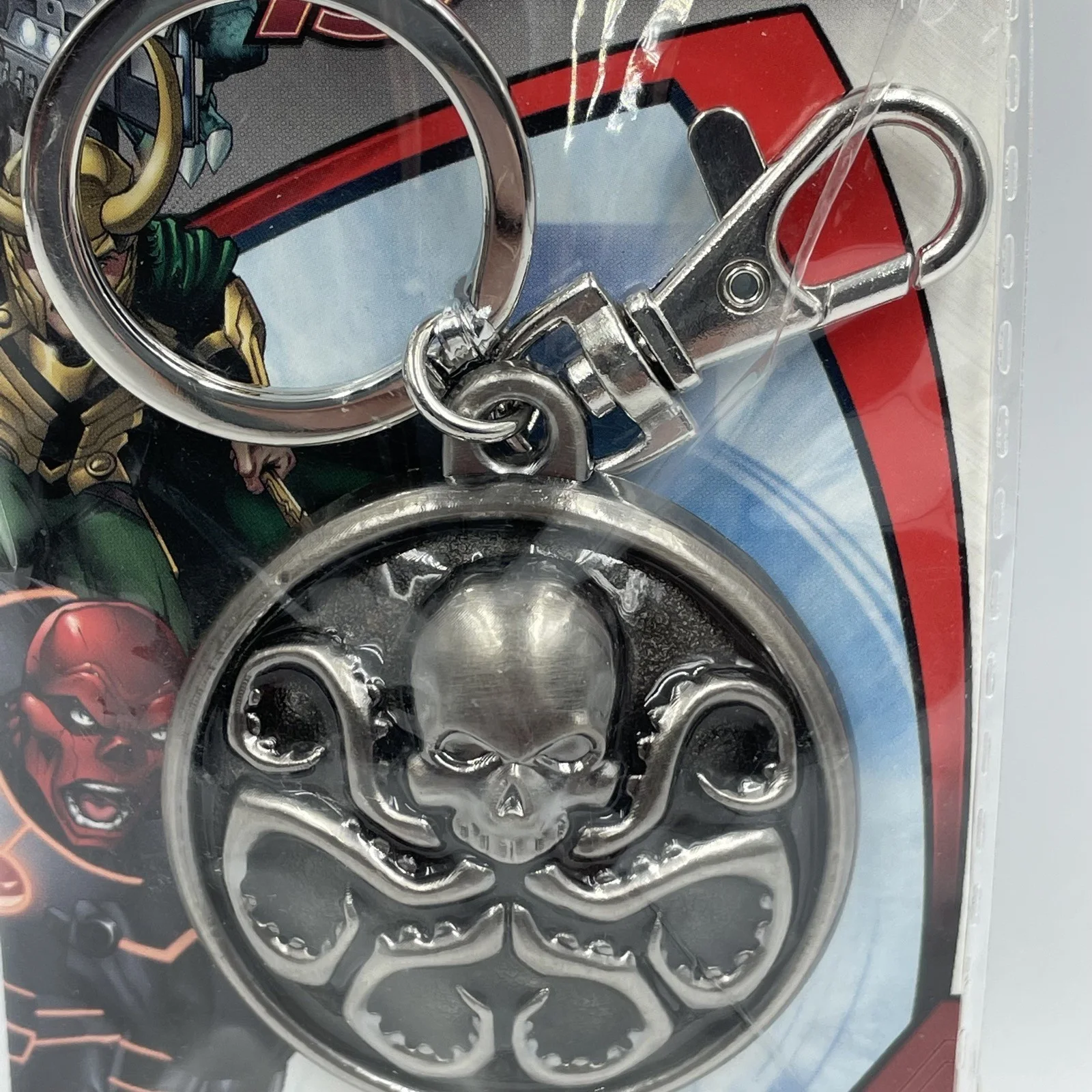 Marvel Avengers ‘Hydra' Logo • Keyring • Officially Licensed Keychain New Sealed, image 3
