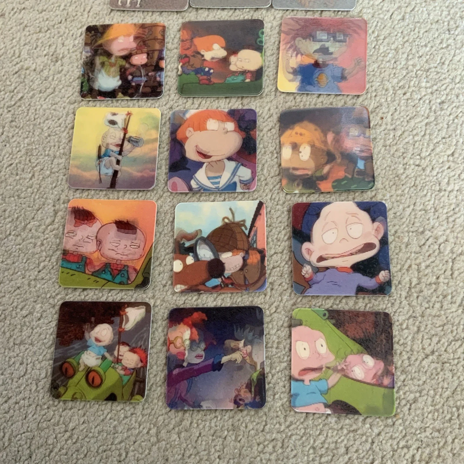 Set Of 18 Collectable Skips Rugrats Movie Lenticular Cards 1998, изображение 3