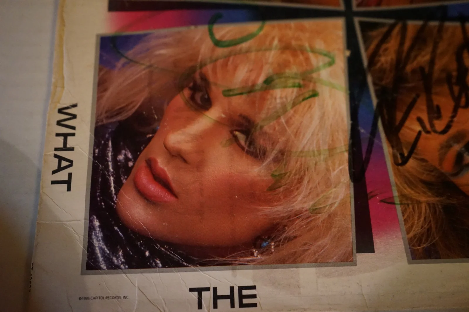 Poison Look What The Cat Dragged In Fully Autographed Cover By All 4 Members, изображение 3