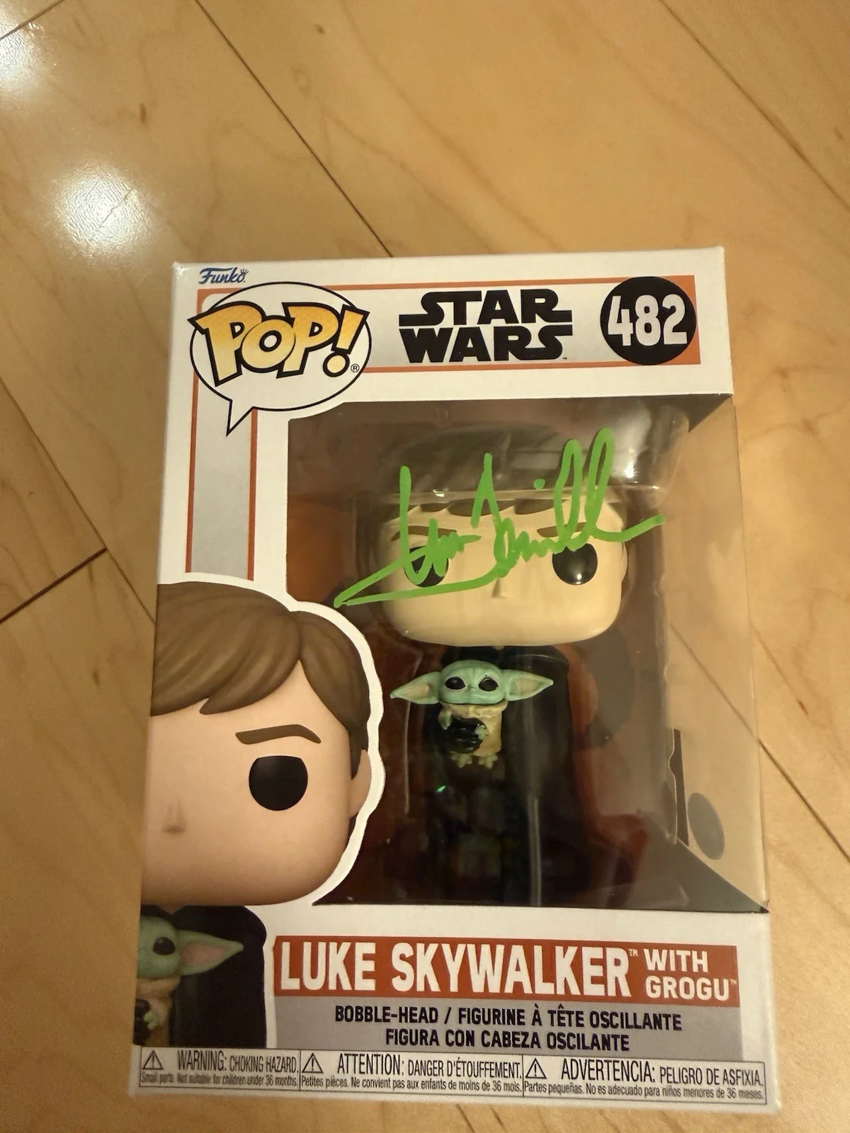 Mark Hamill Signed Funko#482 Luke Skywalker (Star Wars)-JSA /Full Letter, изображение 2