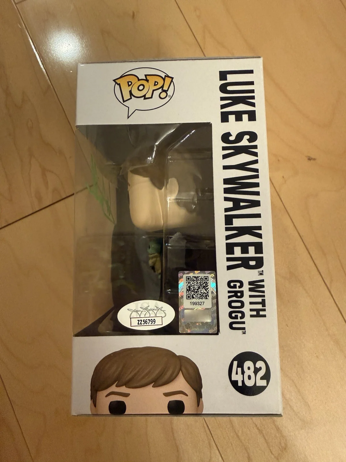 Mark Hamill Signed Funko#482 Luke Skywalker (Star Wars)-JSA /Full Letter, изображение 3
