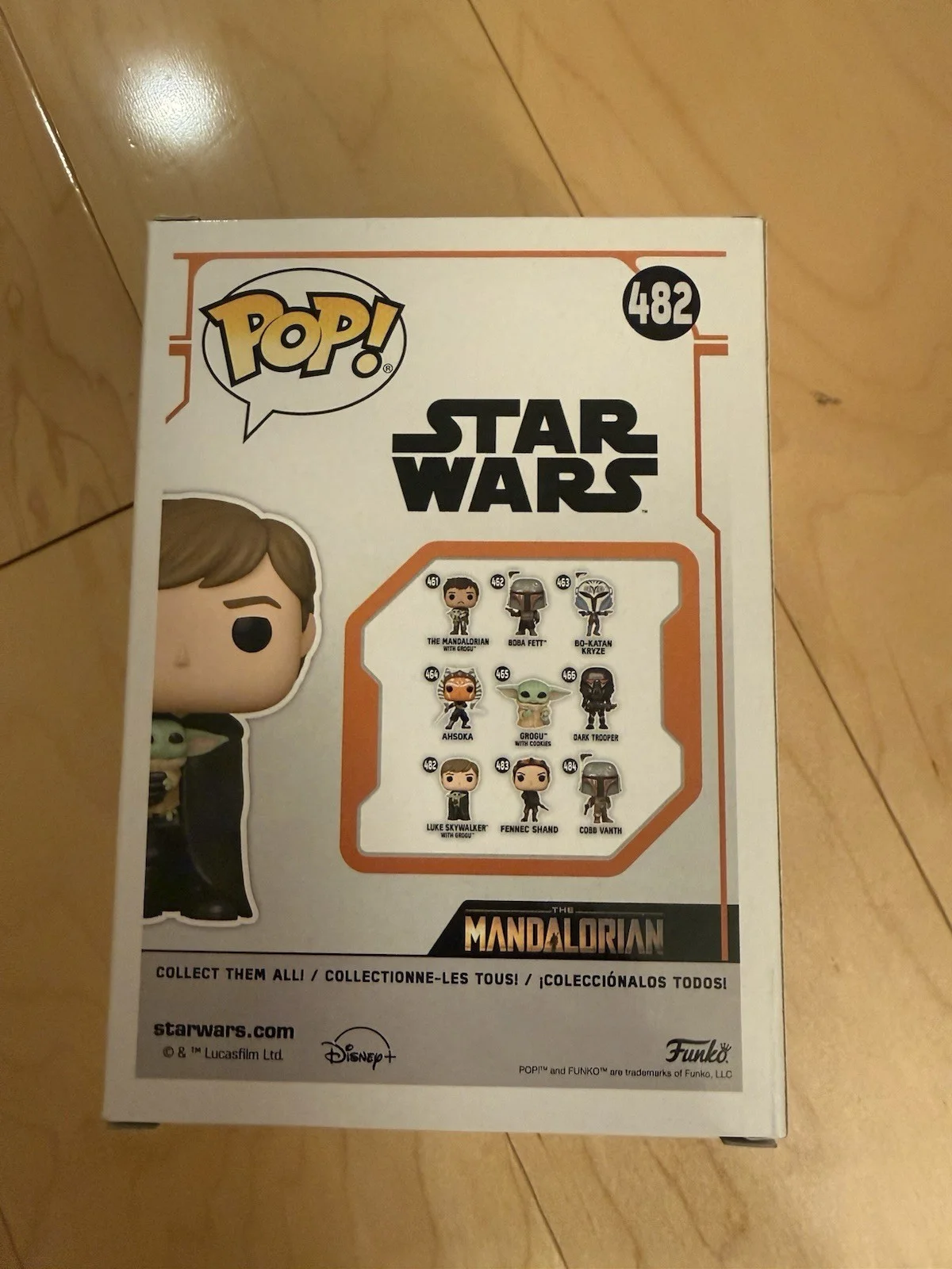 Mark Hamill Signed Funko#482 Luke Skywalker (Star Wars)-JSA /Full Letter, изображение 4