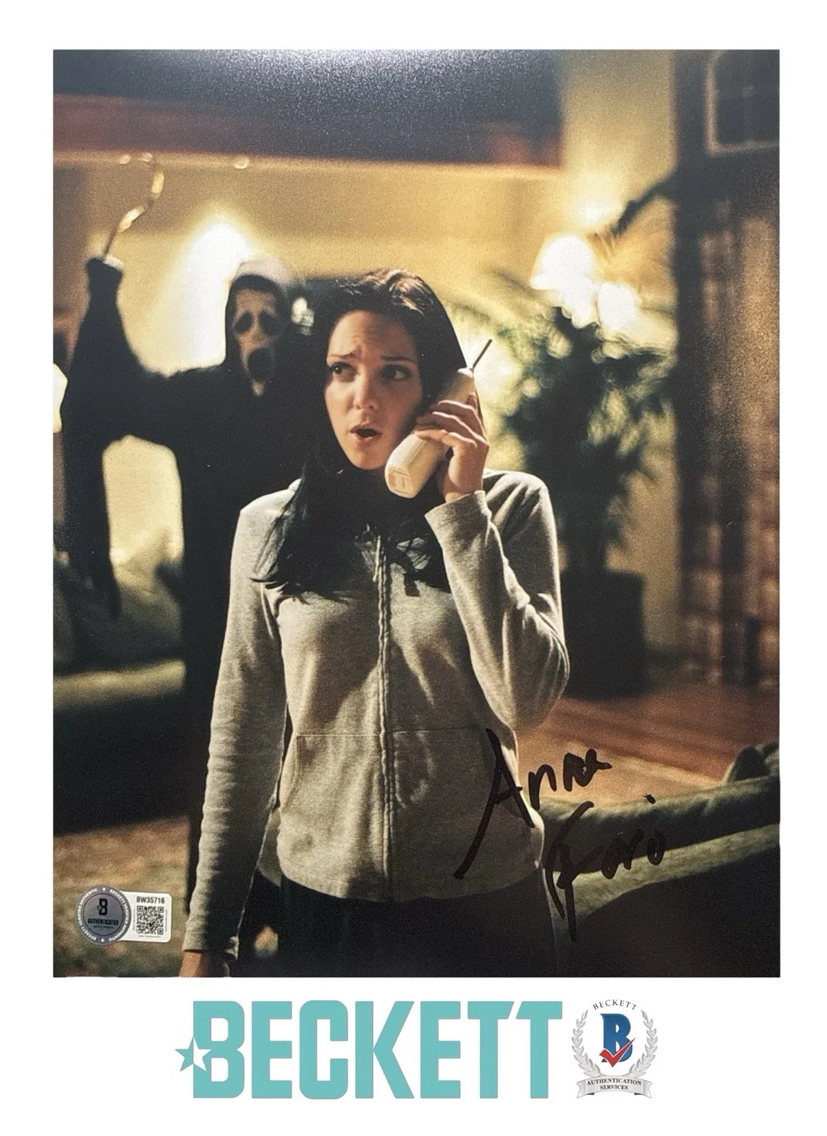 Anna Faris — Anna Faris Autograph Signed 8x10 Scary Movie Cindy Photo Beckett COA