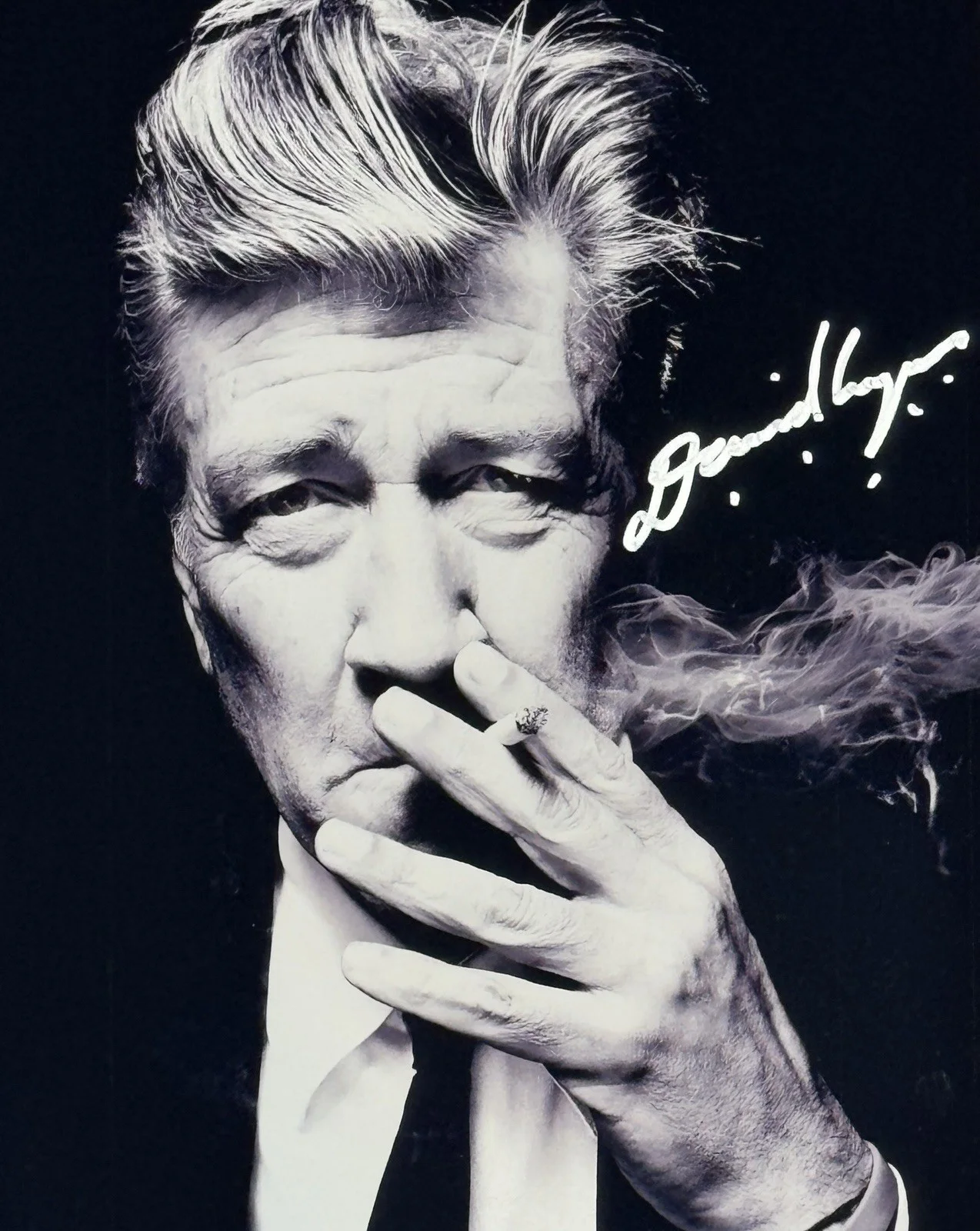 David Lynch — DAVID LYNCH - Director - Signed - Autographed - 8 x 10 PHOTO w/COA