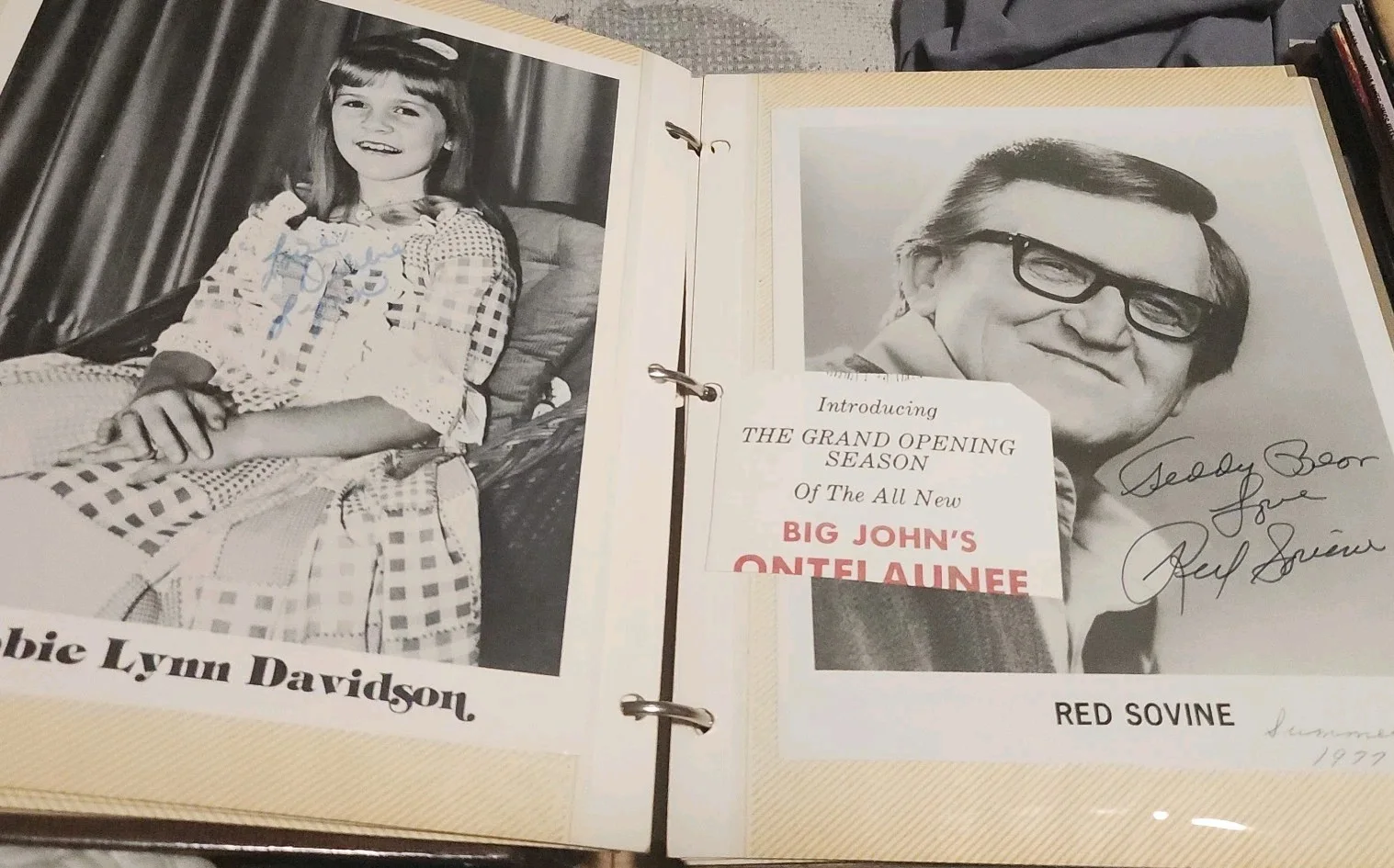 Large Country Artist Autographs Photos & Albums 60's To 80's Ontelaunee PARK PA, изображение 4