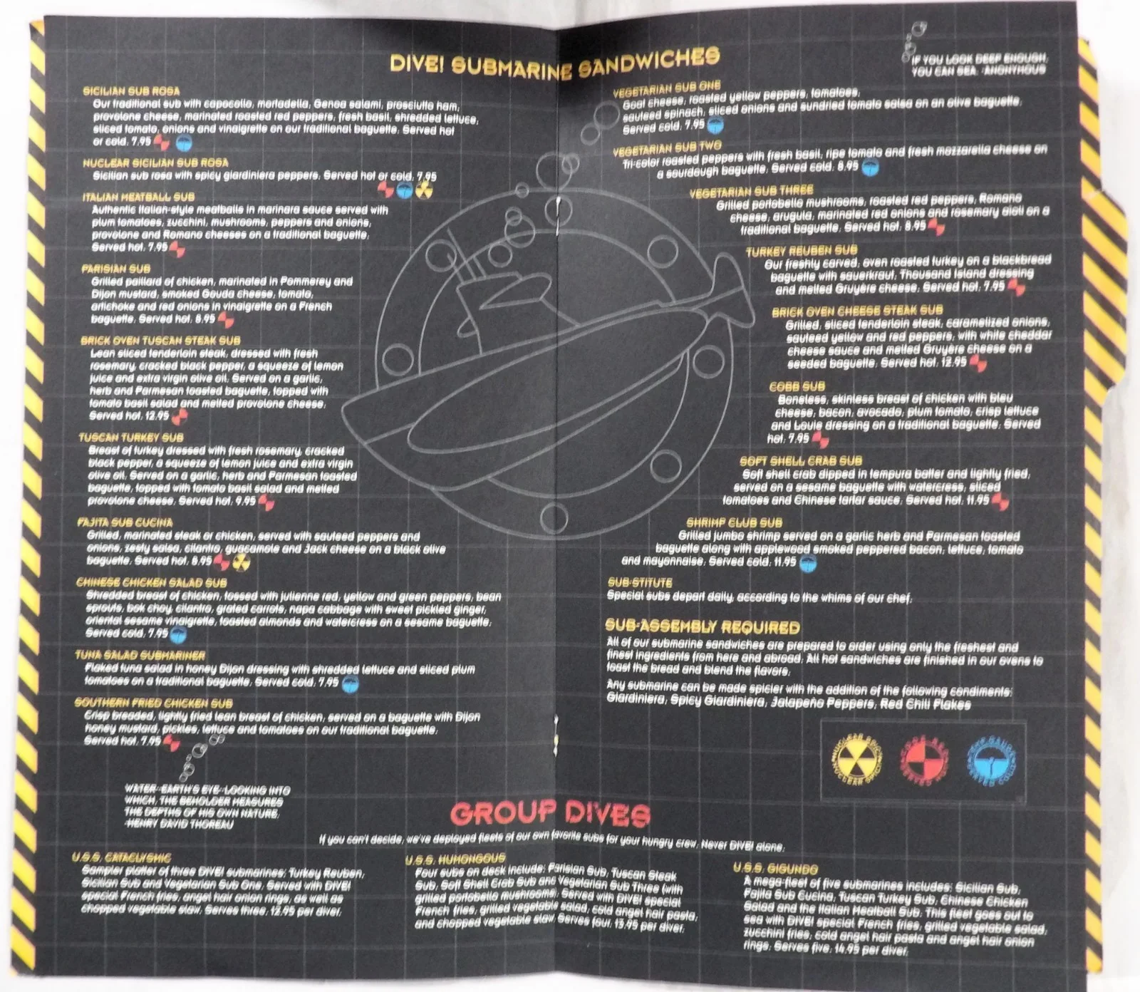 Steven Spielberg — Steven Spielberg Director Signed Dive Restaurant Menu JSA Authenticated, image 2