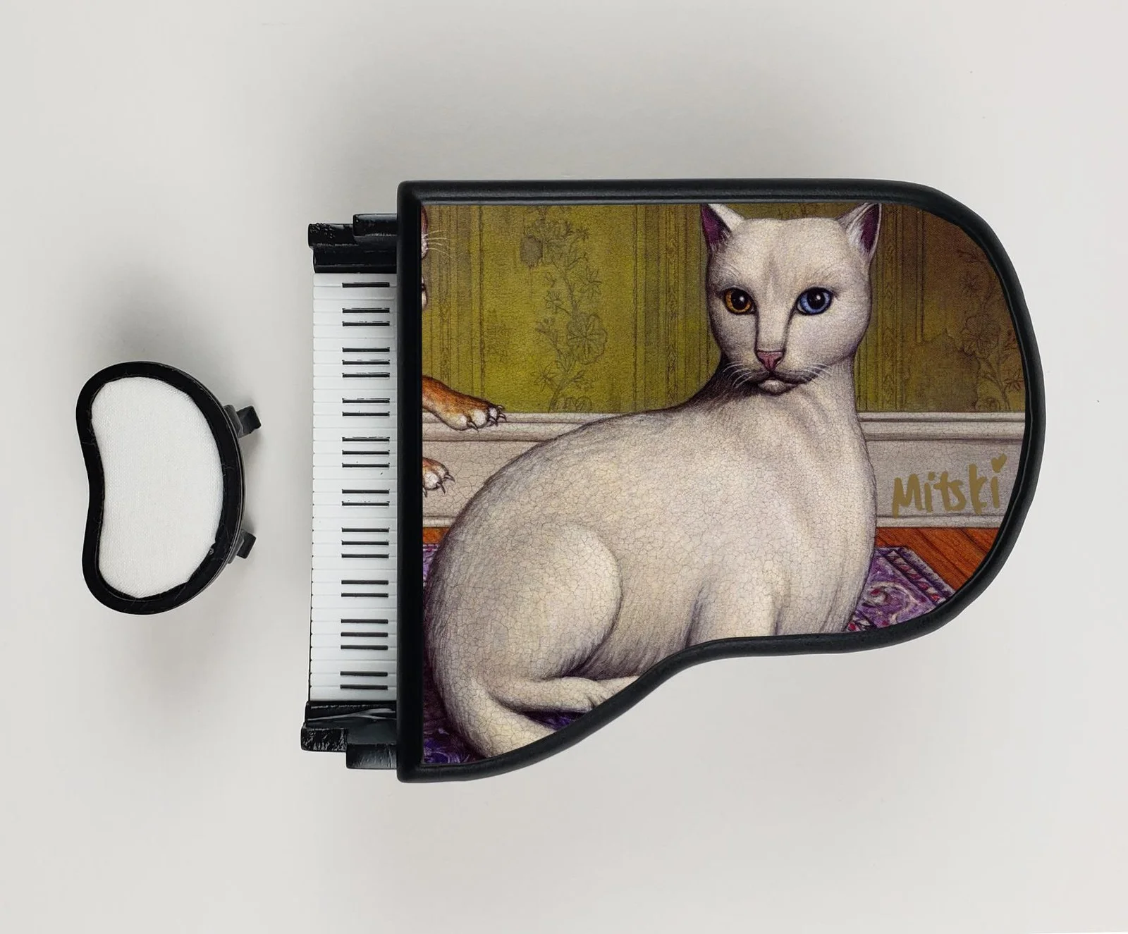 Mitski — Mitski Autographed Signed Custom Mini Piano Nothing's About to Happen to Me ACOA