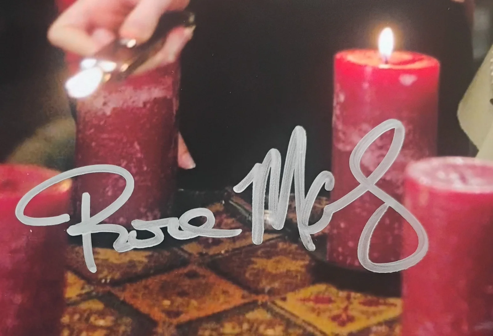 Rose McGowan & Holly Marie Combs Signed 8x10 Photo COA Charmed NO US TARIFFS, изображение 4