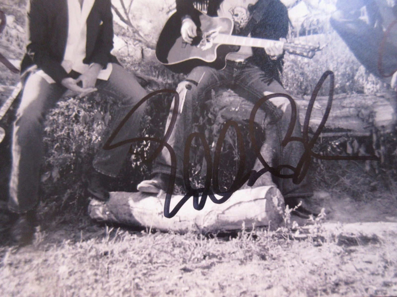 ONE FLEW SOUTH (EDDIE BUSH) SIGNED 8"x10" B&W PUBLICITY PHOTO 2008 DECCA RECORDS, изображение 5