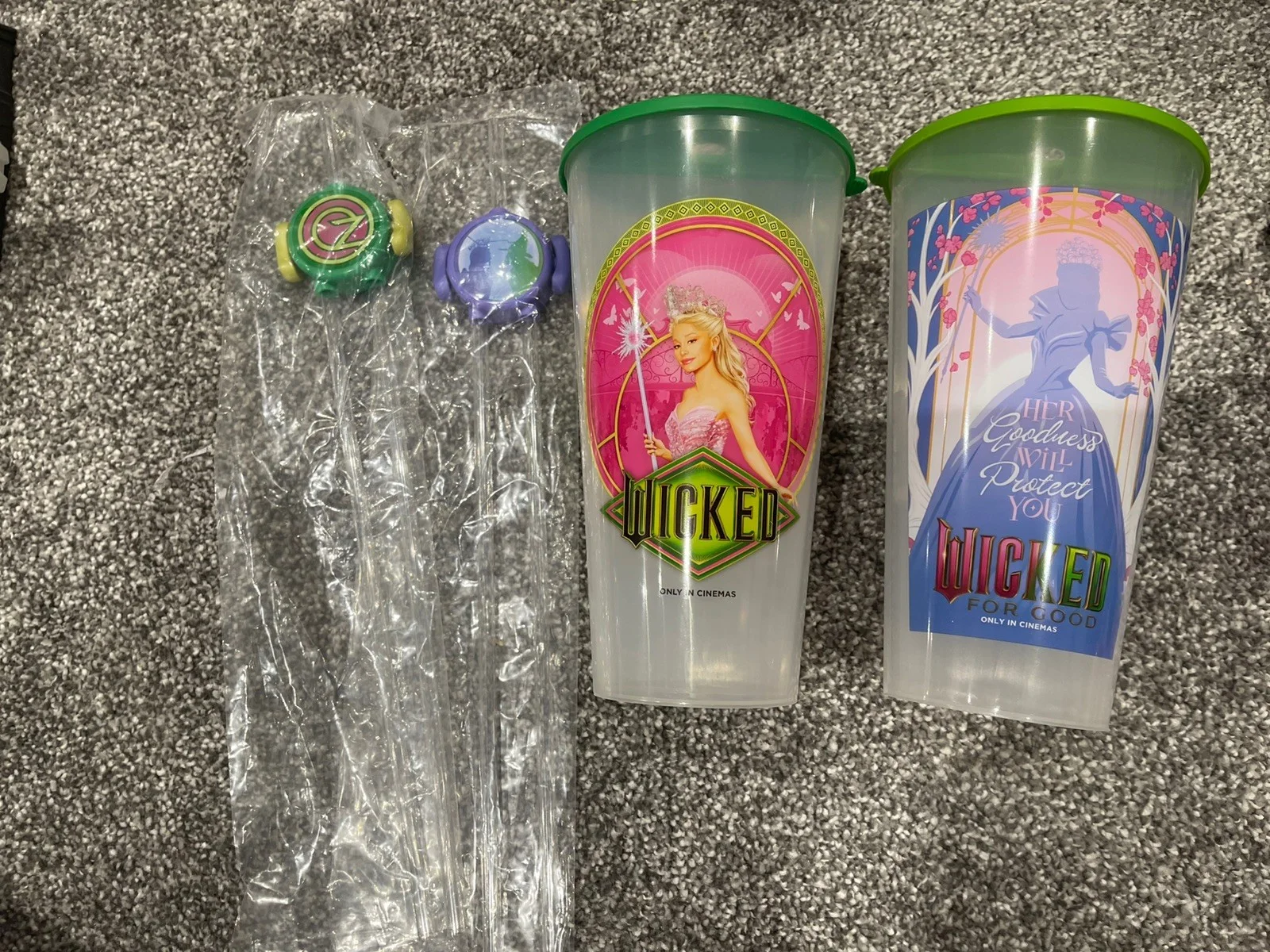 Wicked The Movie (ODEON & Cineworld) Cup and Straw x5, image 2