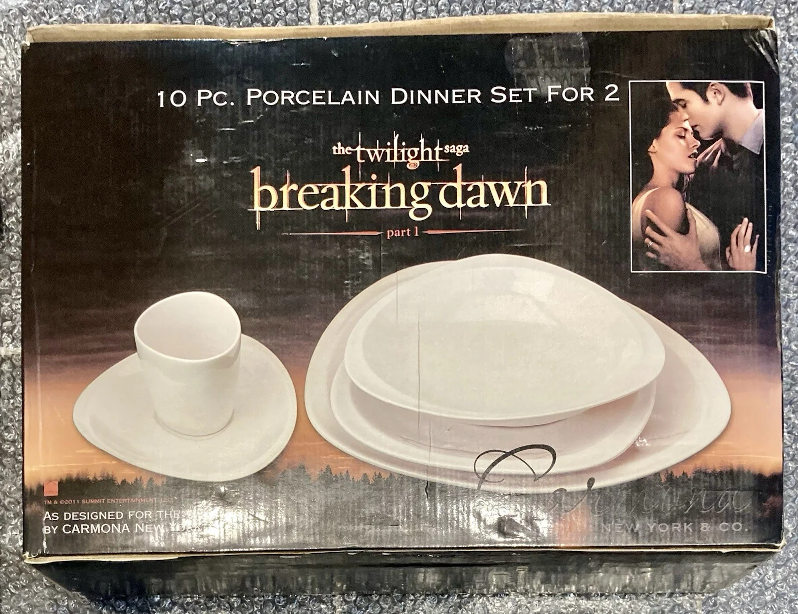 The Twilight Saga - Breaking Dawn Part 1 - 10 Pc. Porcelain Dinner Set For 2, изображение 3