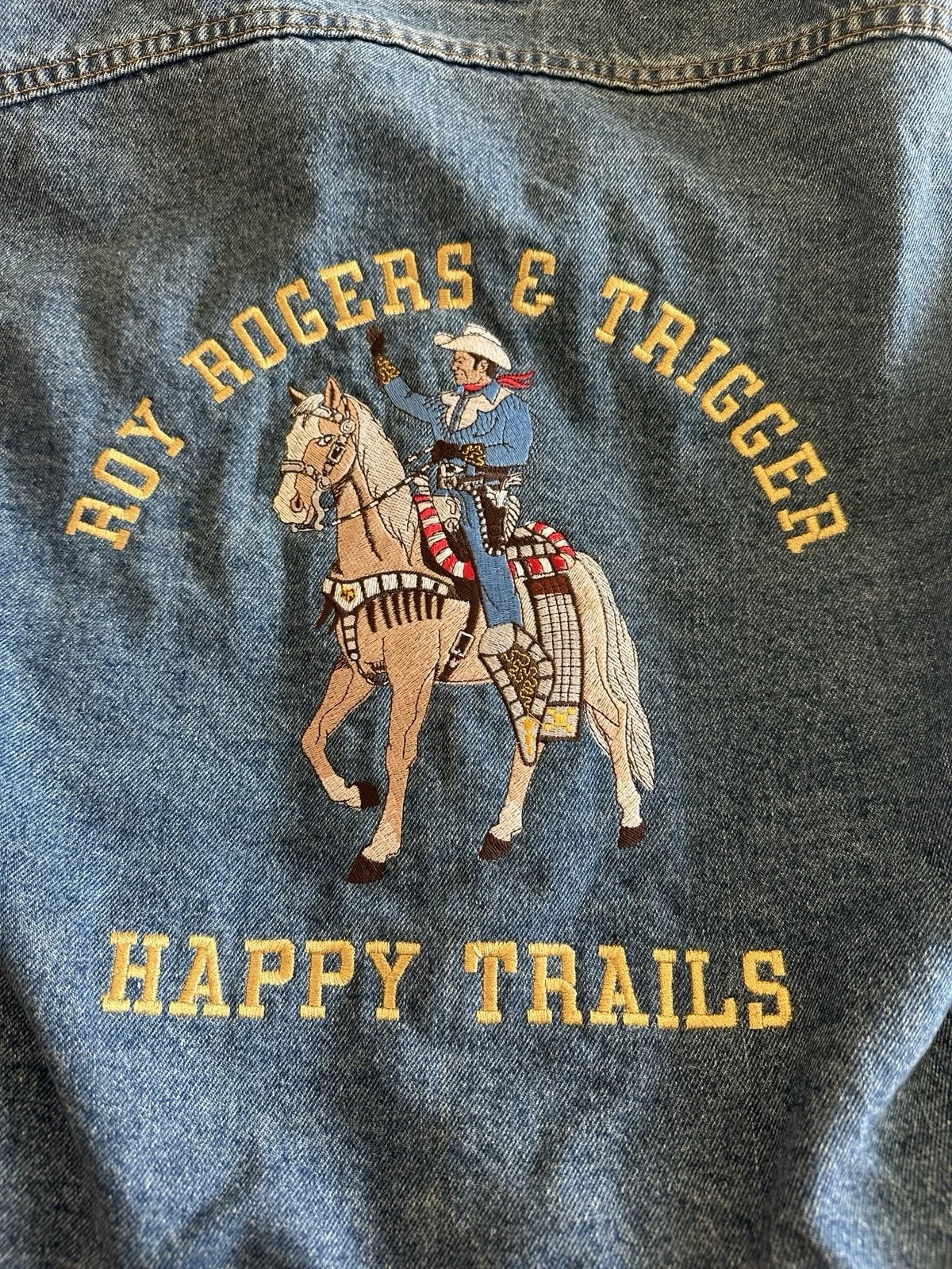 Roy Rogers — VTG Roy Rogers Dale Evans * Signed * Jacket From Estate Sale COA Rare Western, изображение 2