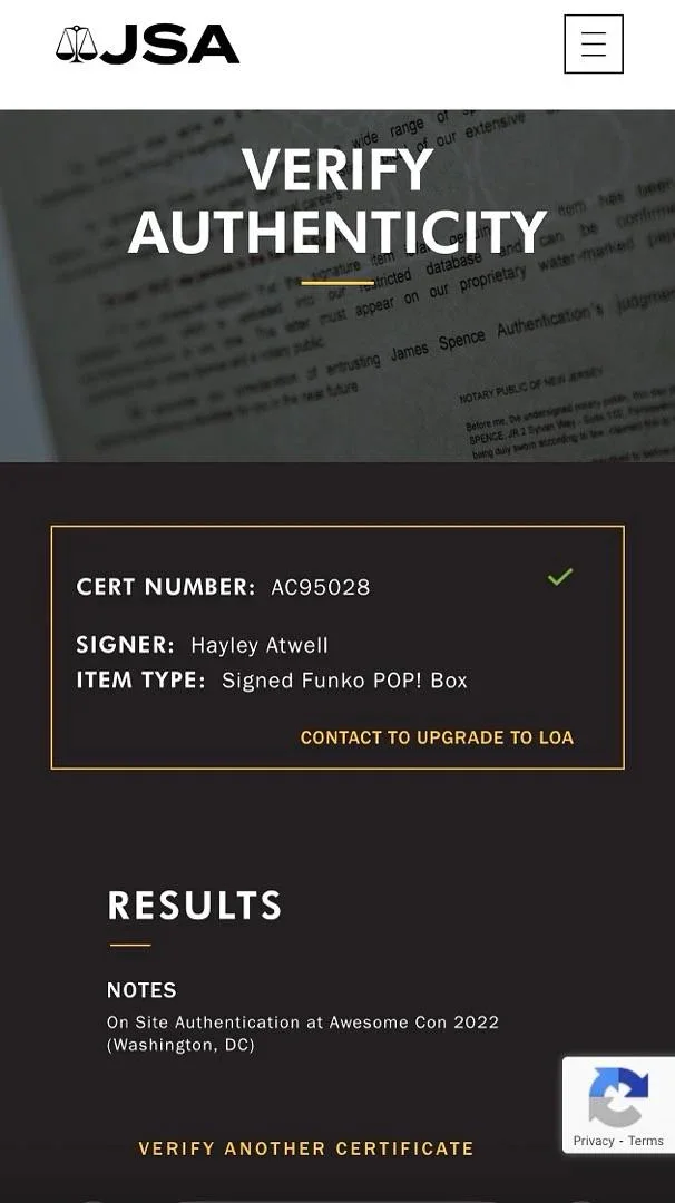 Haley Atwell — Hayley Atwell Signed "Agent Carter" Funko #102 - Beckett COA, изображение 5