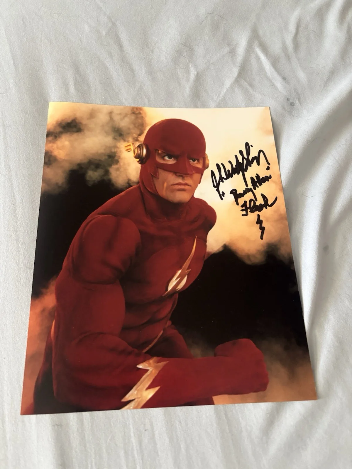 John Wesley Shipp Autographed 8x10 Photo COA, the Flash, image 3