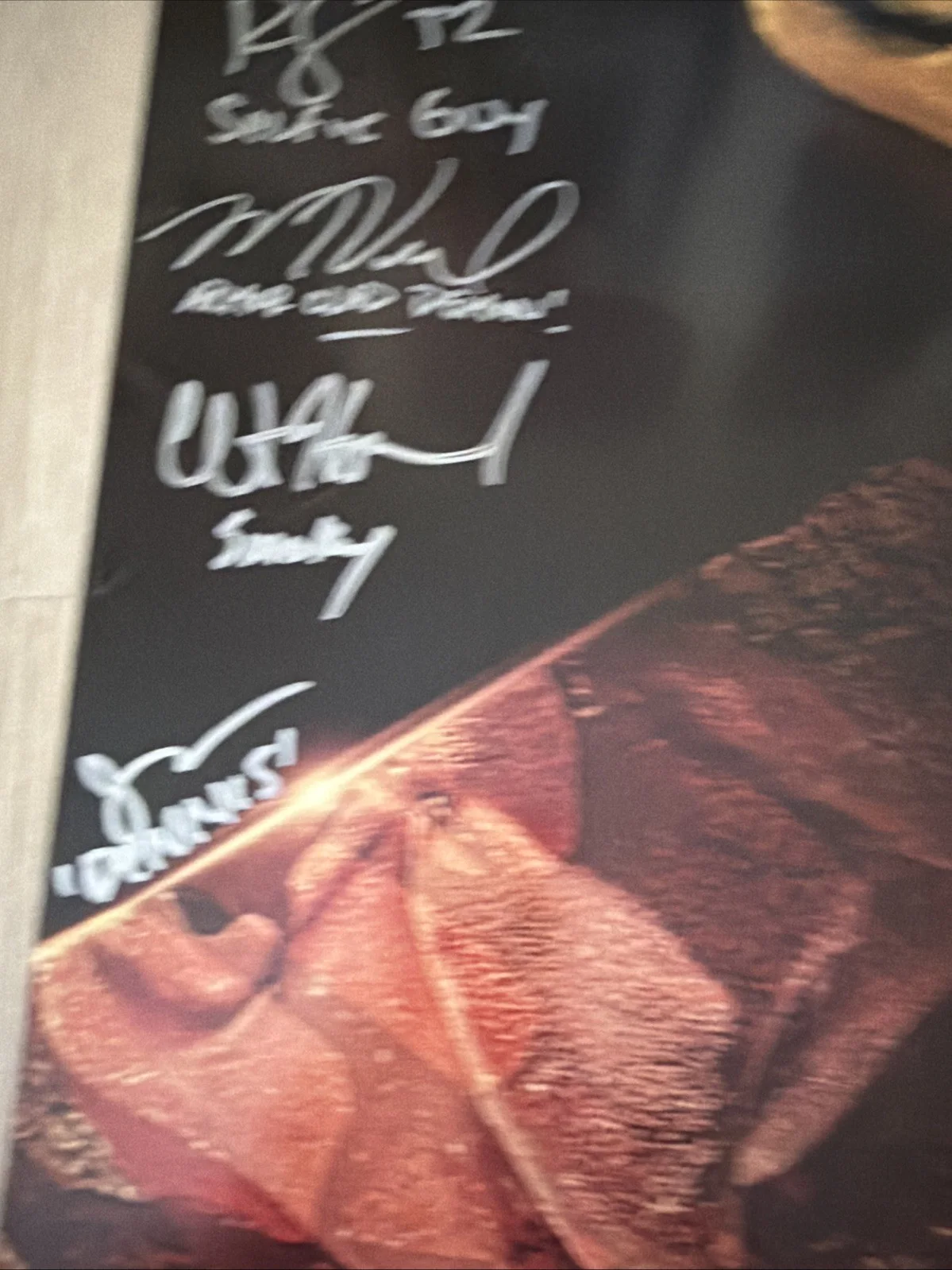 David Howard Thornton — Terrifier 3 24x36 poster Cast signed by 13 JSA David Howard Thornton, image 2