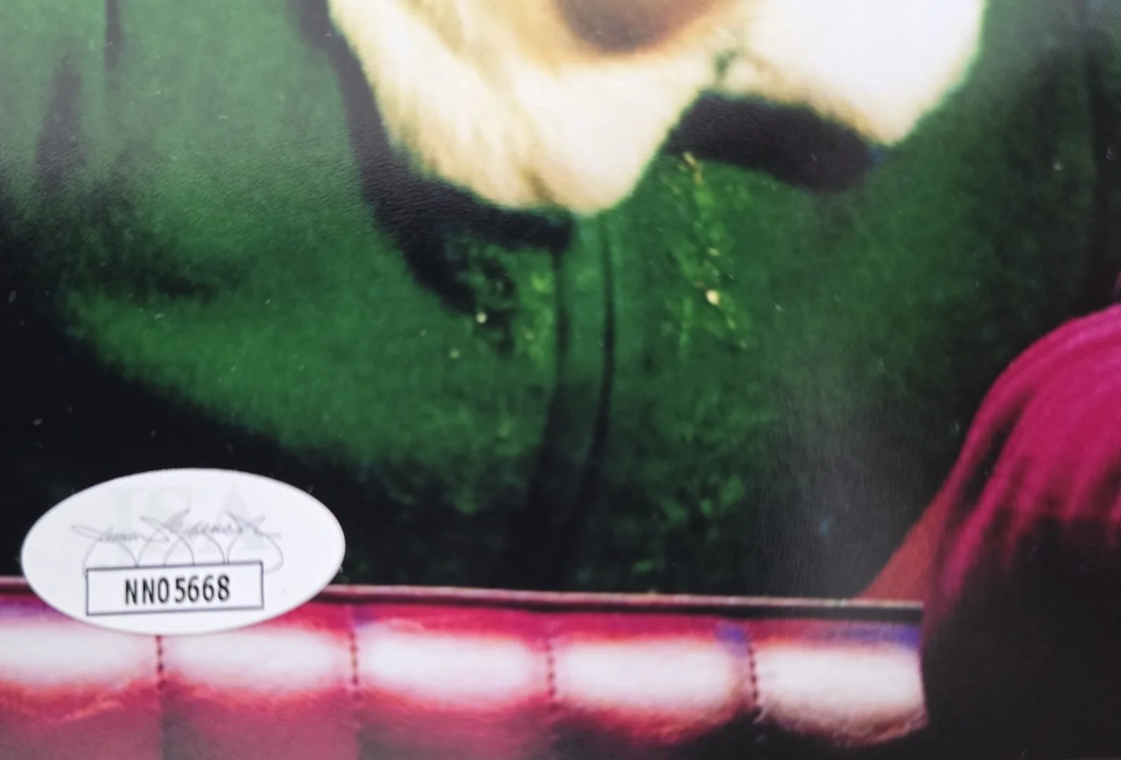 Ed Asner — Ed Asner Signed 8x10 Elf W/ Quote JSA Sticker Only, image 2