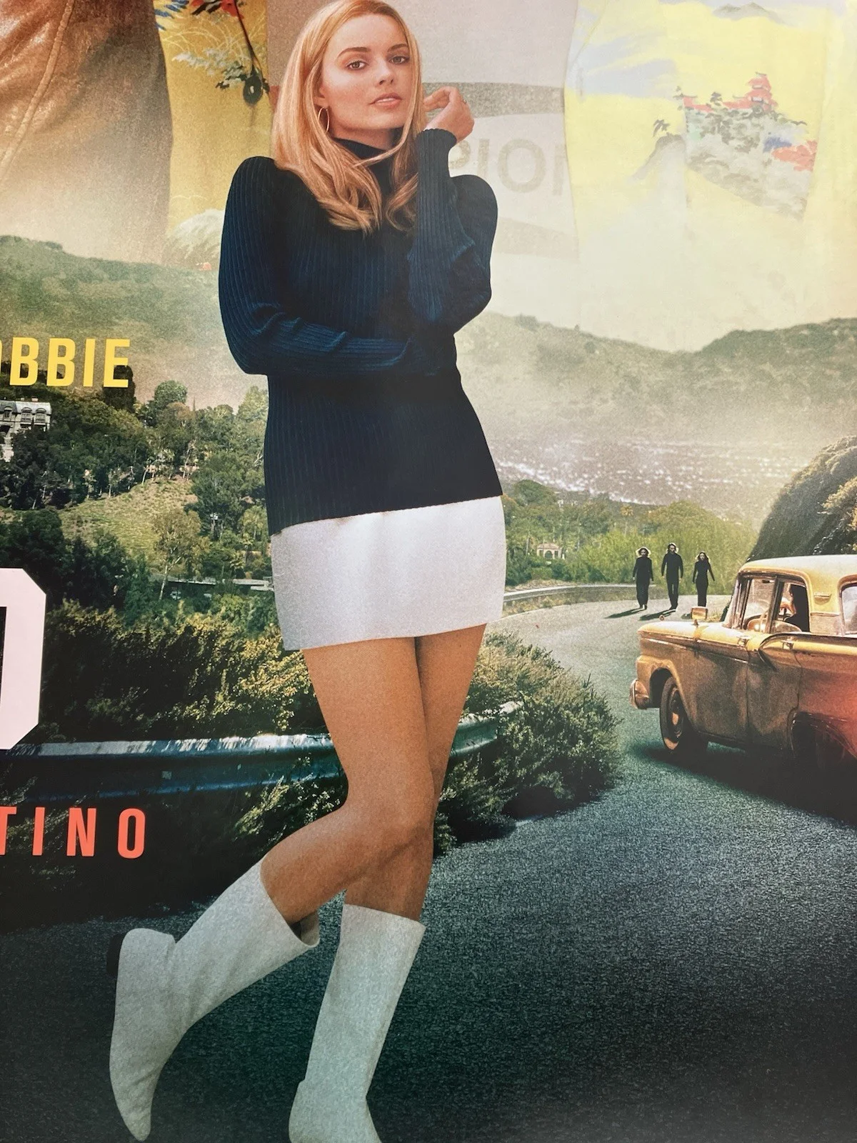 Authentic Once Upon A Time In Hollywood Uk Quad Poster, image 2