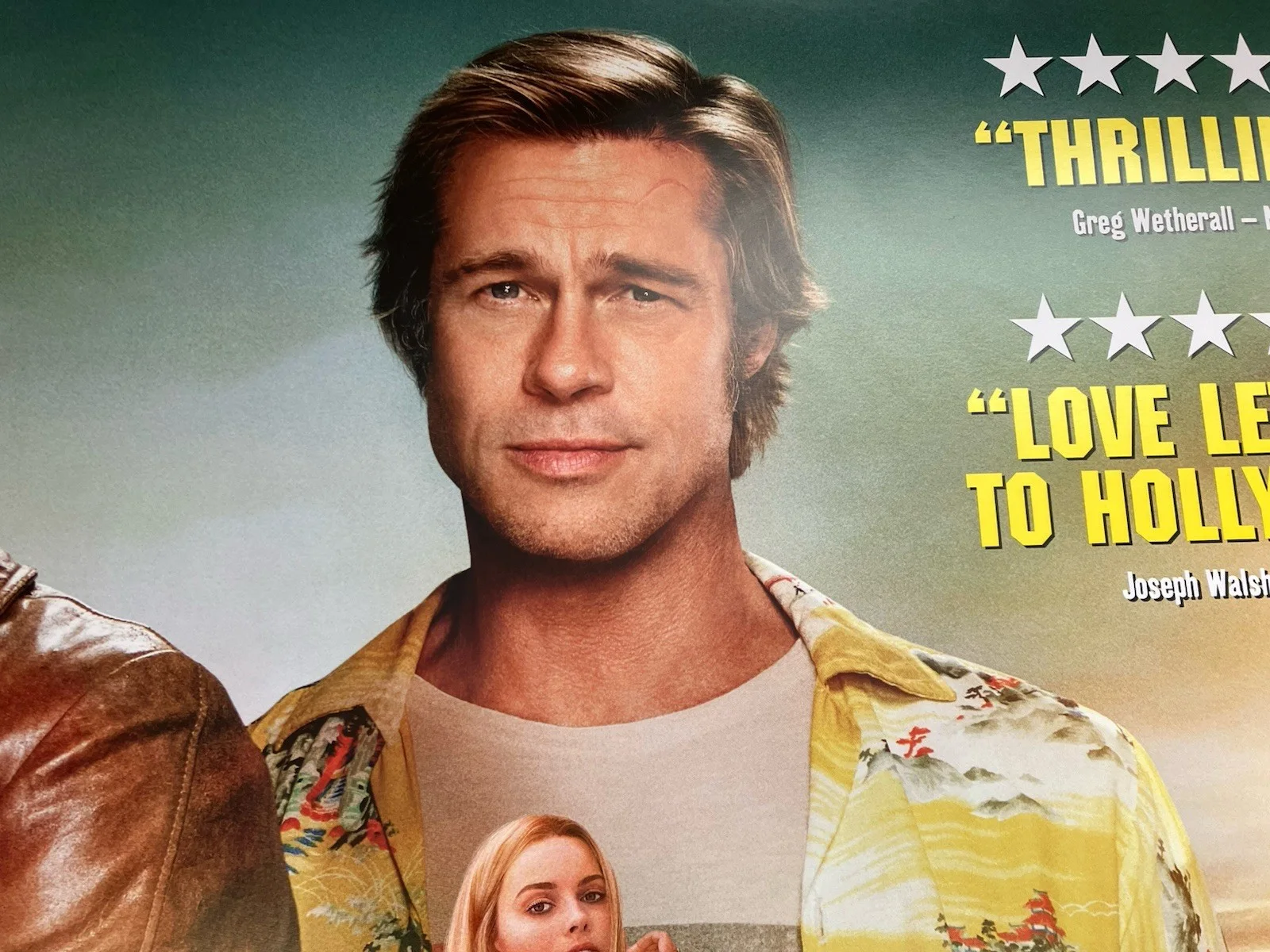 Authentic Once Upon A Time In Hollywood Uk Quad Poster, image 5