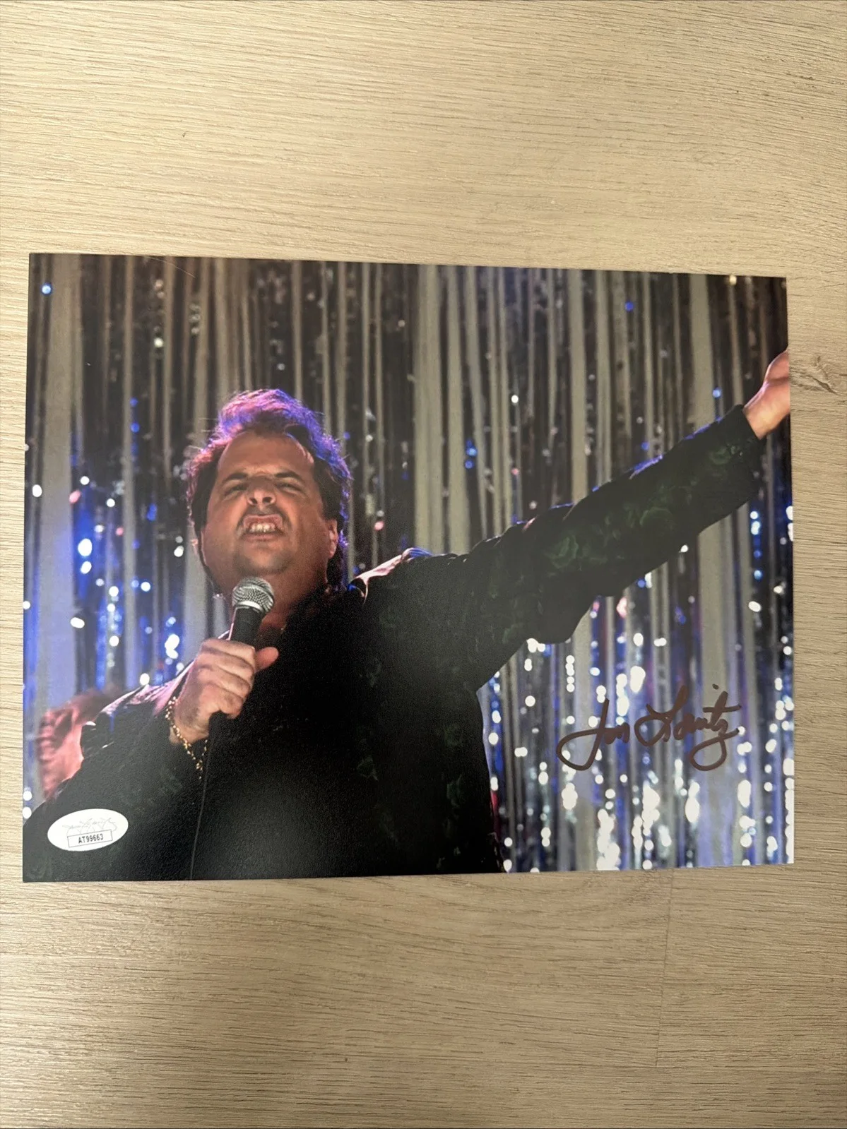 Jon Lovitz signed The Wedding Singer 8x10 JSA LADIES NIGHT Autograph, image 2