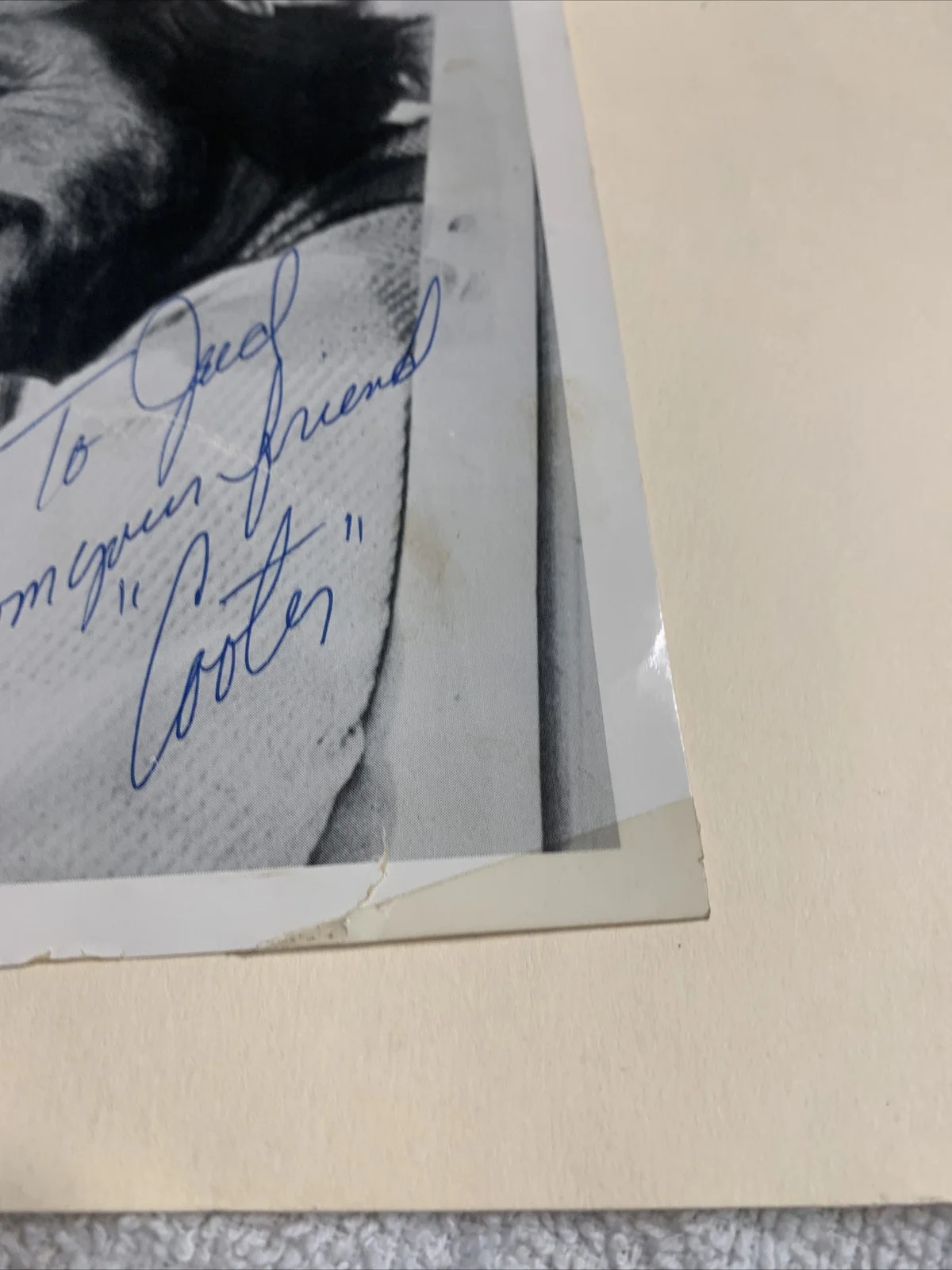 “cooter” Signed Picture From Dukes Of hazard 8x10, изображение 4