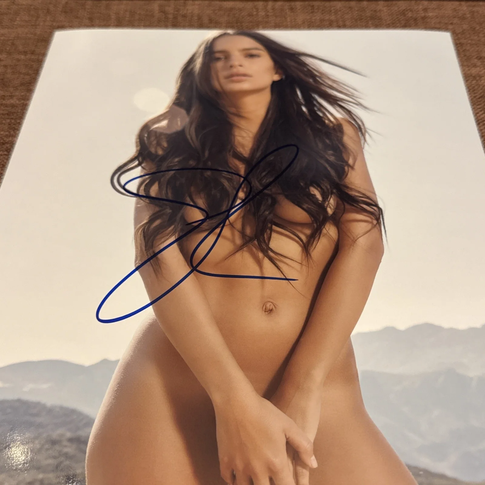 Emily Ratajkowski ~ Signed Autographed 8x10 Sexy Photo w/COA Matching Holograms, изображение 4