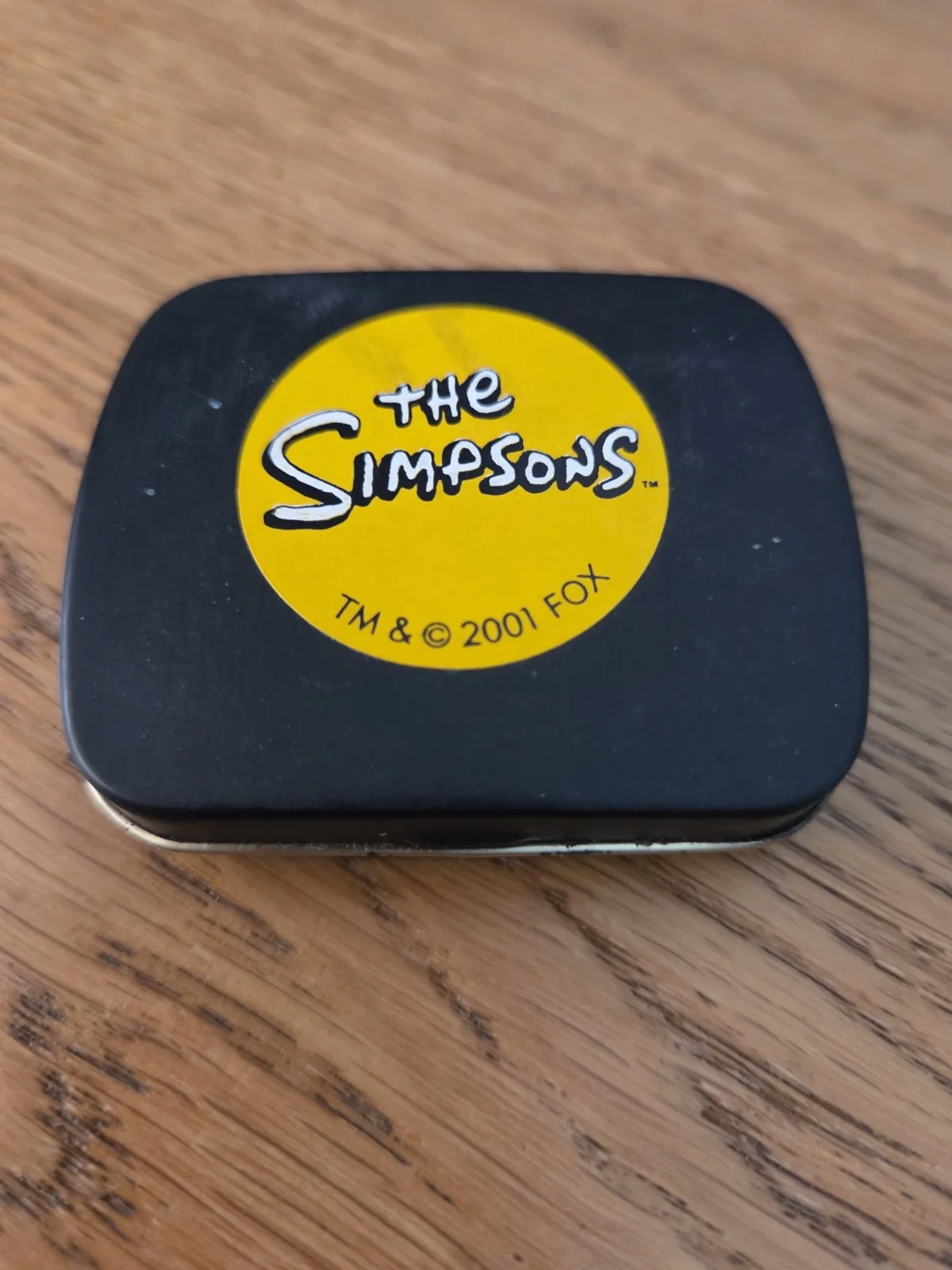 Simpsons Pewter Pin Badge Homer Simpson D'oh with Case, image 3