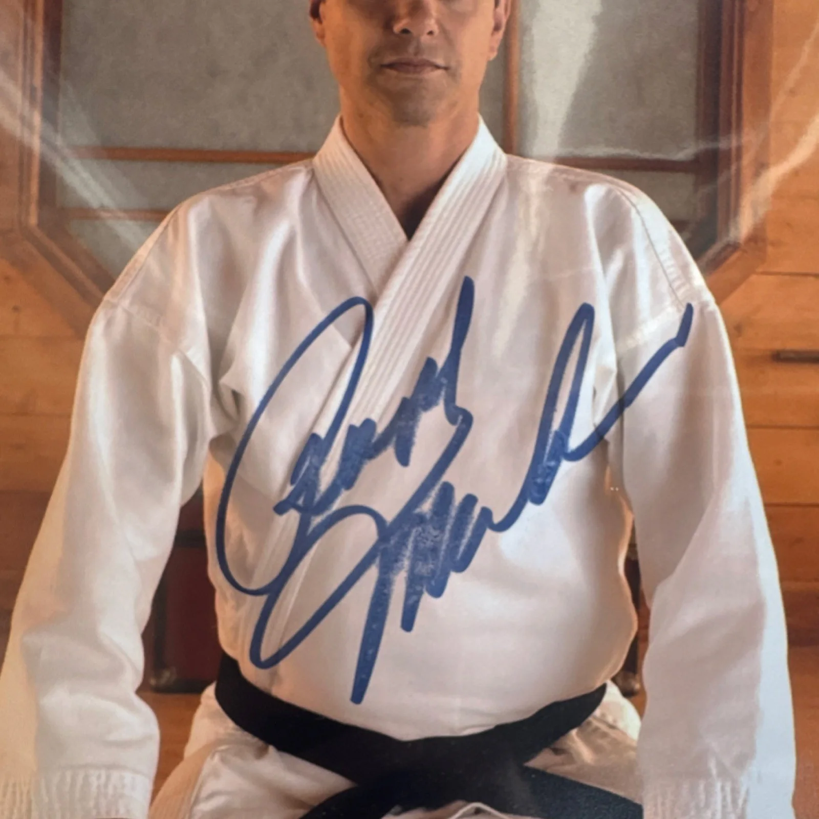 Original Autographed Photo Martial Arts Authentication Direct 8x10, image 2