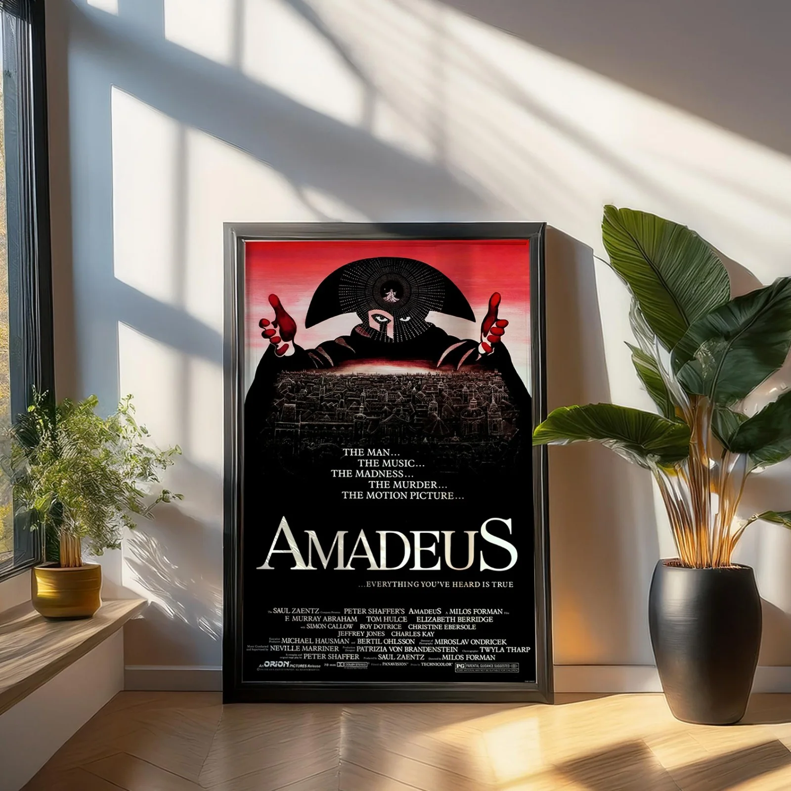 Amadeus - 1984 Musical Historical Drama 27.2" x 41" US One Sheet Poster, image 4