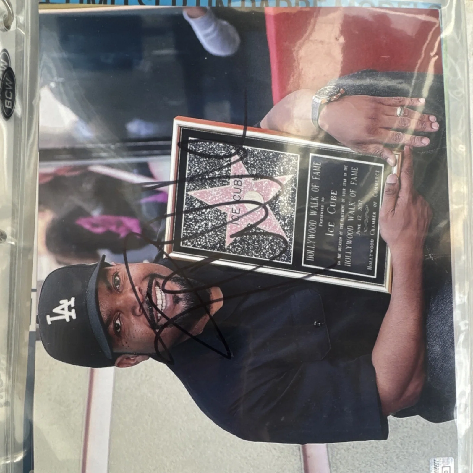 Ice Cube — Original Autographed Photo Ice Cube Authentication Direct