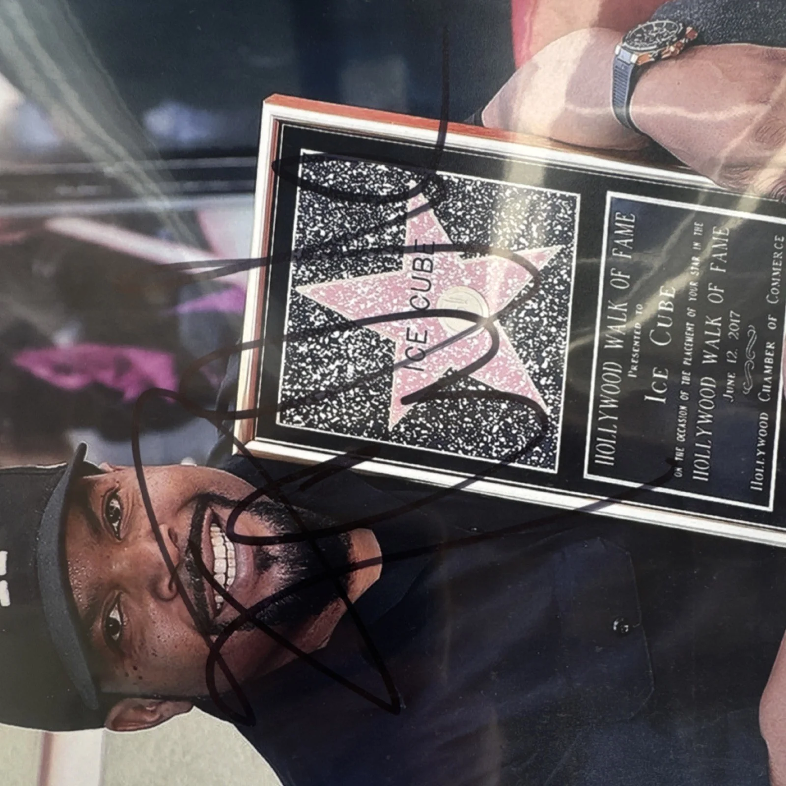 Ice Cube — Original Autographed Photo Ice Cube Authentication Direct, image 2