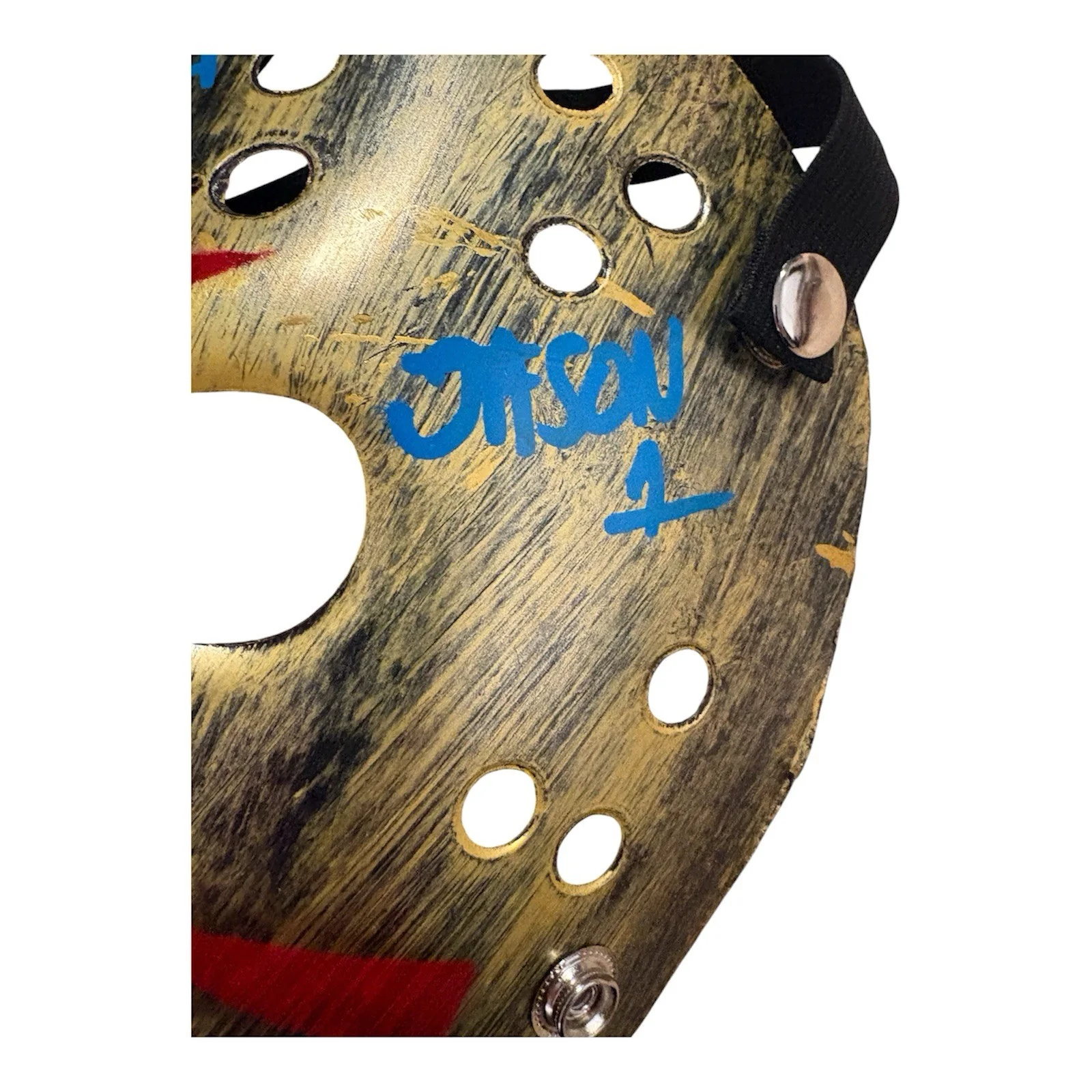 Ari Lehman — Ari Lehman autographed Signed Mask Jason Voorhees Friday the 13th Beckett COA, image 5