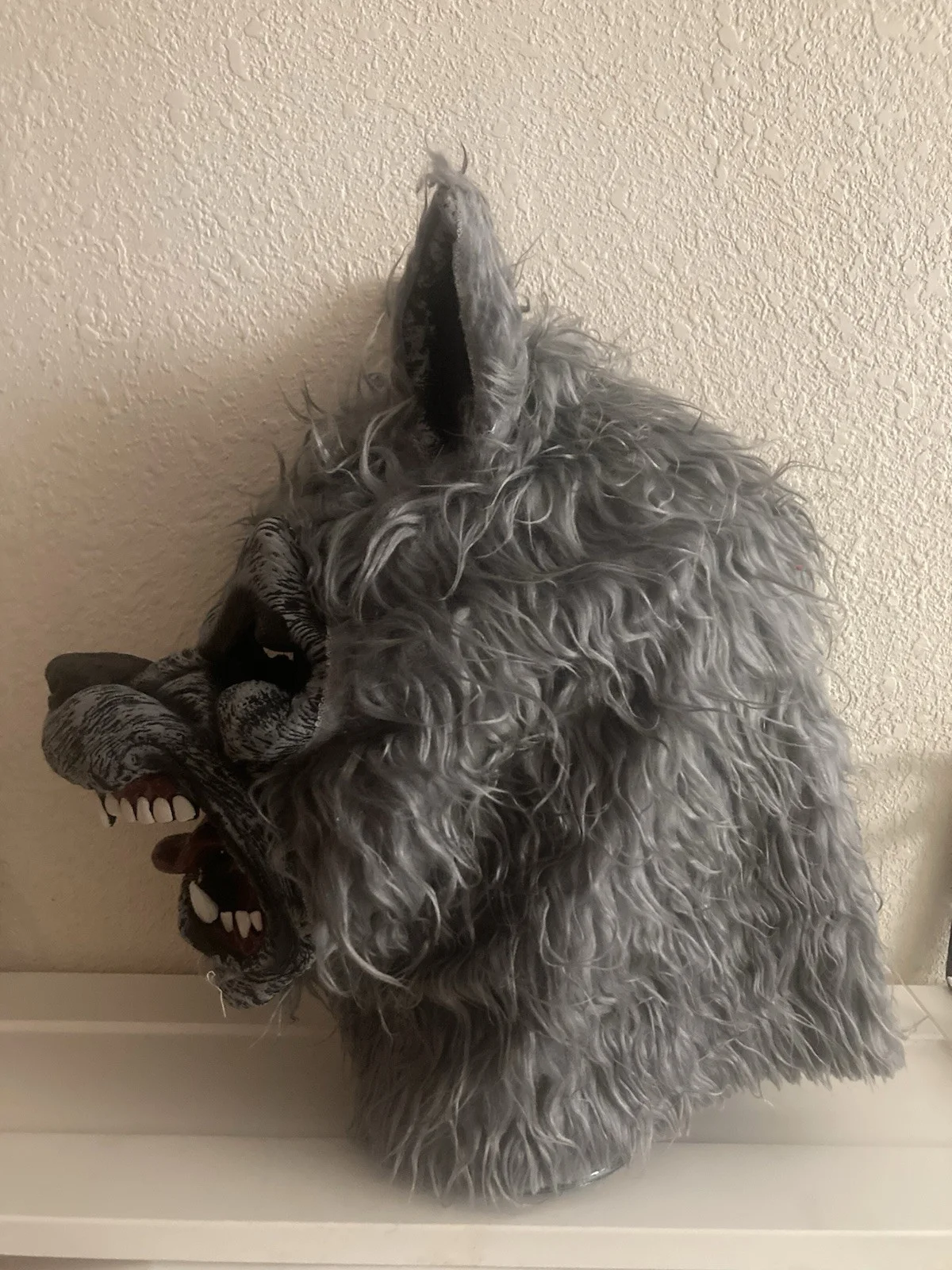 RARE David Naughton Signed Vintage Warewolf Mask American Warewolf In London, изображение 5