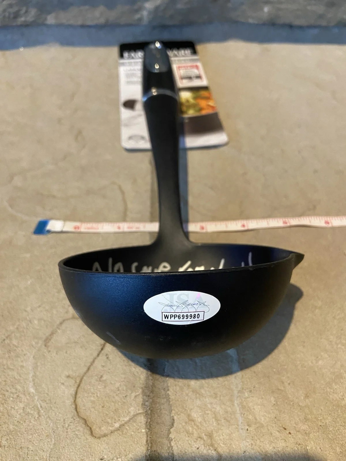 Larry Thomas — Seinfeld “The Soup Nazi” Larry Thomas Signed Ladle - JSA COA - “No Soup For You”, image 3