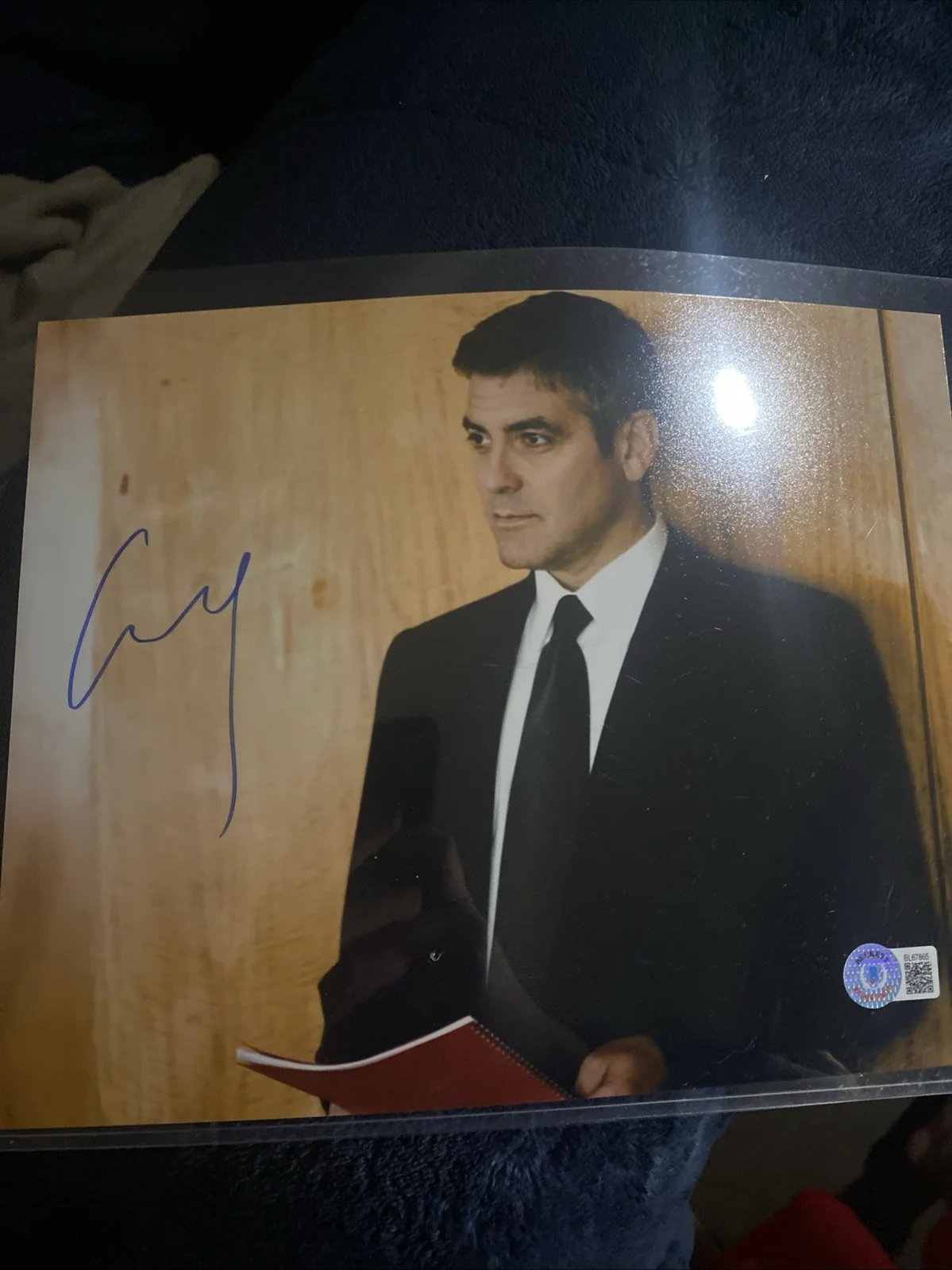George Clooney autograph, image 2