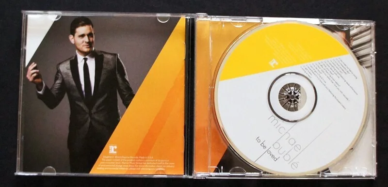 MICHAEL BUBLE SIGNED CD - To Be Loved - Brand new!, image 2