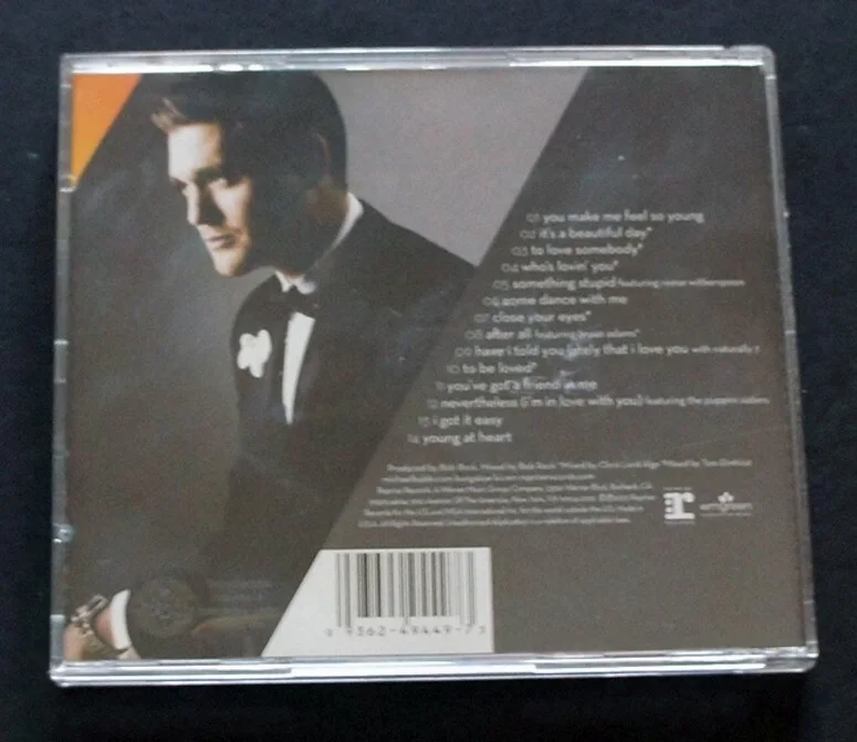 MICHAEL BUBLE SIGNED CD - To Be Loved - Brand new!, image 3