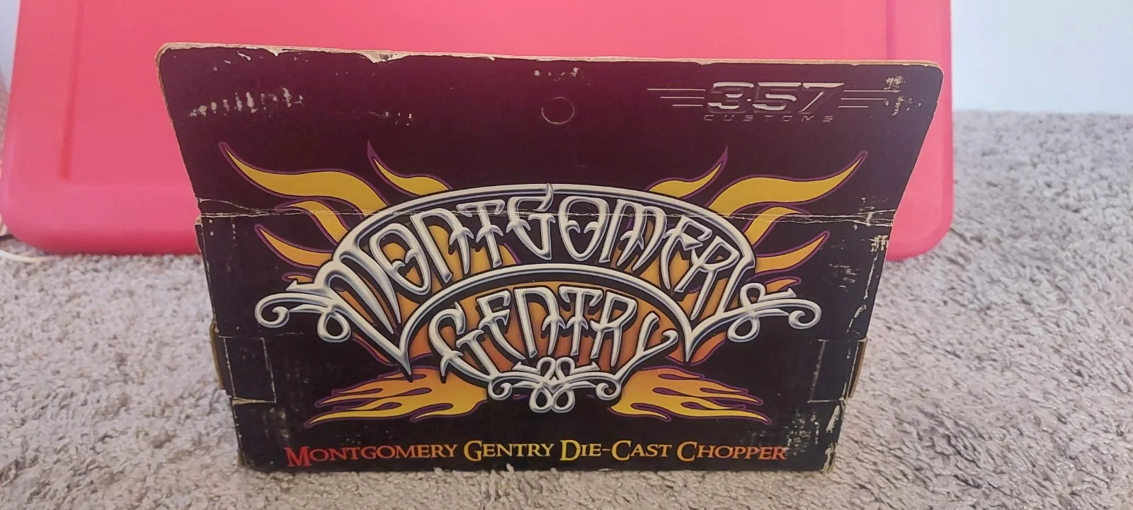 Montgomery Gentry Die Cast Chopper Signed Read Desc Taking Offers, image 4