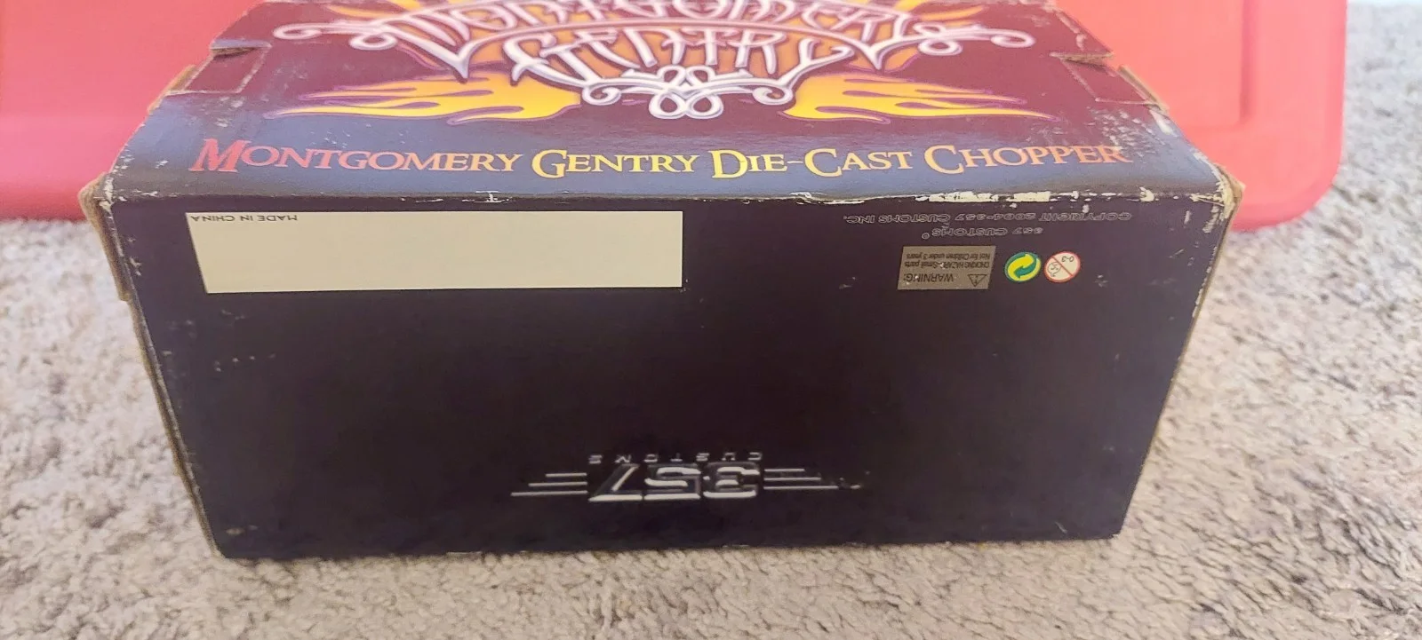 Montgomery Gentry Die Cast Chopper Signed Read Desc Taking Offers, image 5