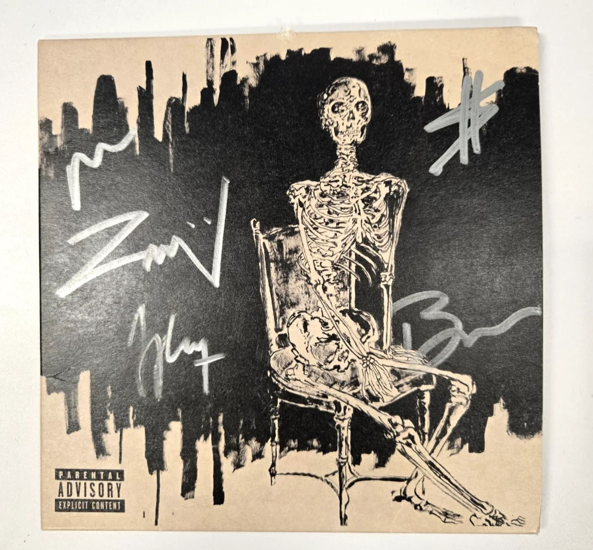 Avenged Sevenfold SIGNED Vinyl LP 7-Inch RED AUTOGRAPHED Life Is But A Dream, image 2