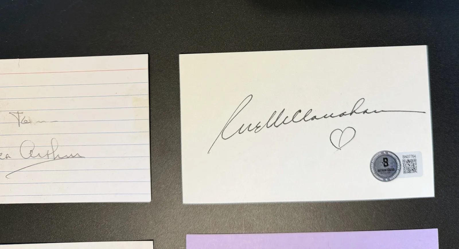 Golden Girls Autograph Lot – Betty White Arthur McClanahan Estelle Getty JSA BAS, изображение 3
