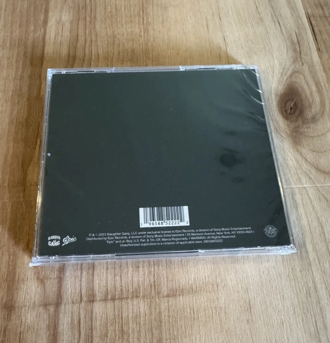 21 Savage Autographed Signed “American Dream” Alt Cover CD Sealed Authentic, image 2