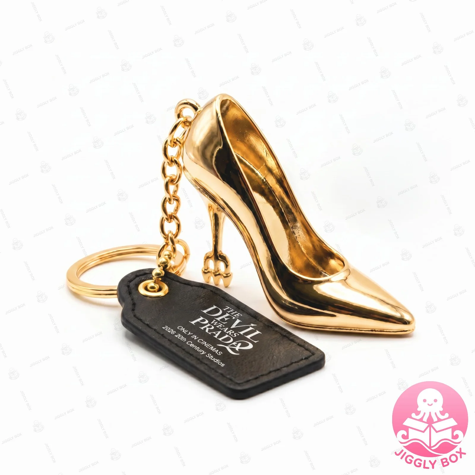 The Devil Wears Prada 2 Handbag Popcorn Bucket - Golden Shoe Keyring - NEW, изображение 2