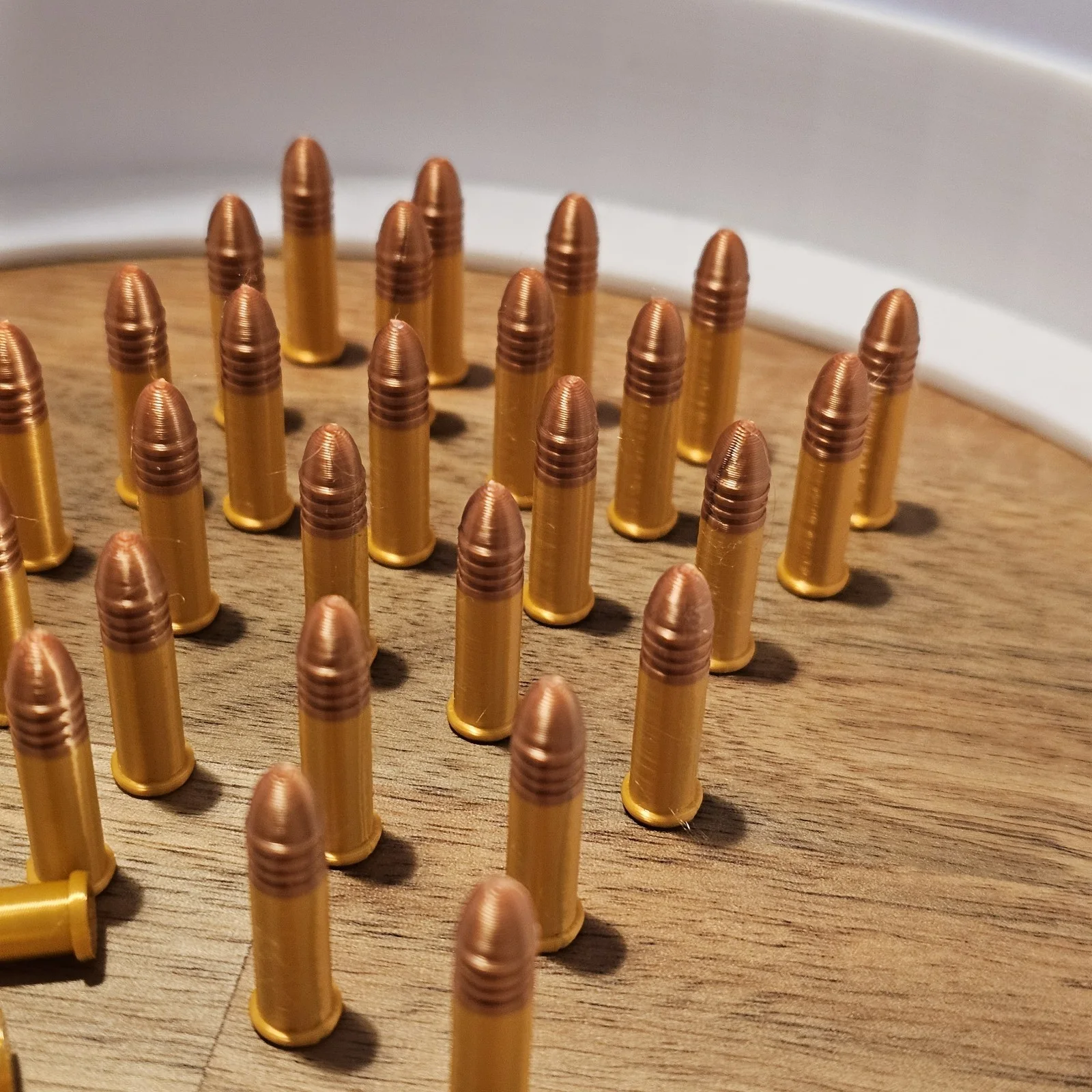30 Rounds of 3d Printed Replica .22 LR Bullets For Cosplay, Movie Costume Props, изображение 4