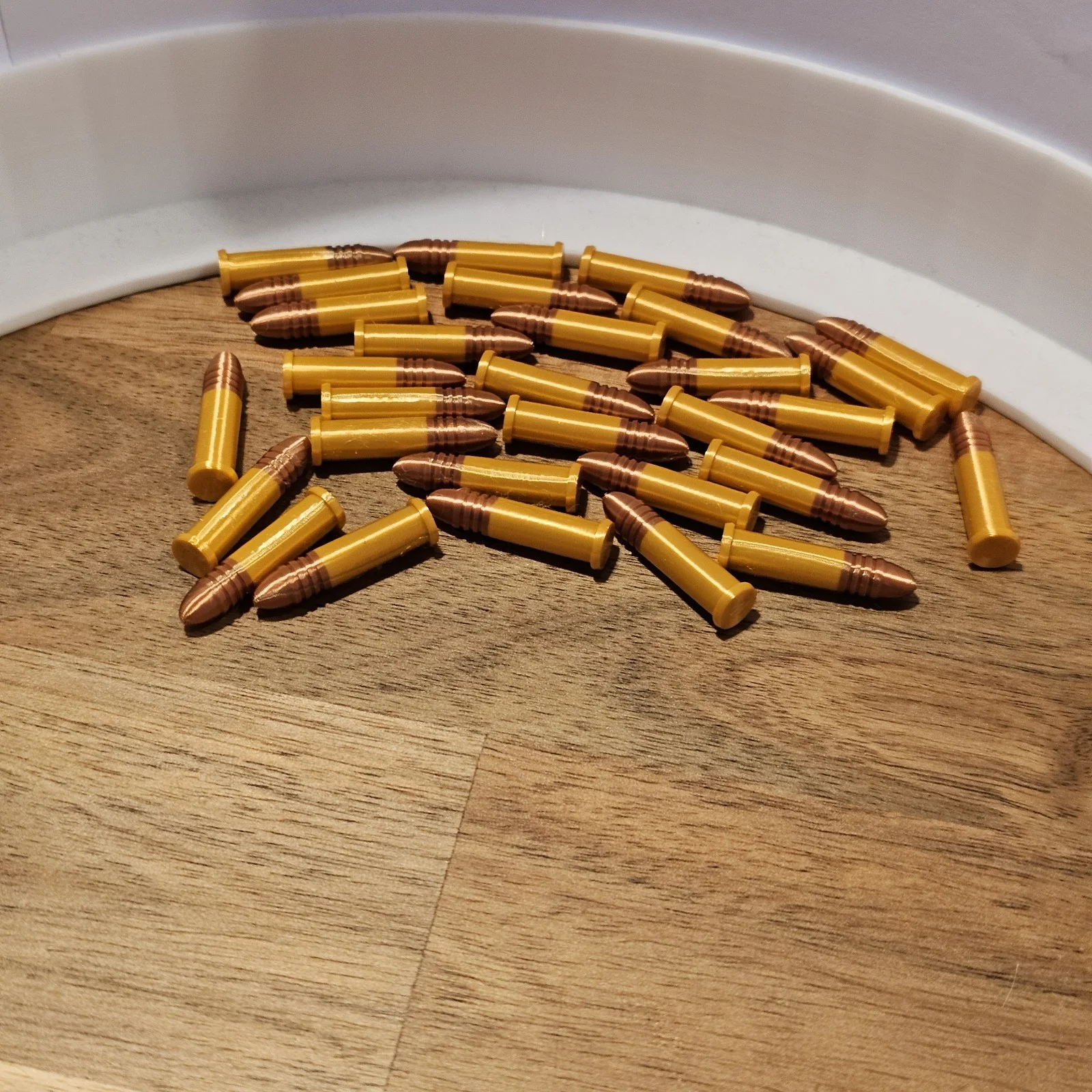 30 Rounds of 3d Printed Replica .22 LR Bullets For Cosplay, Movie Costume Props, изображение 5