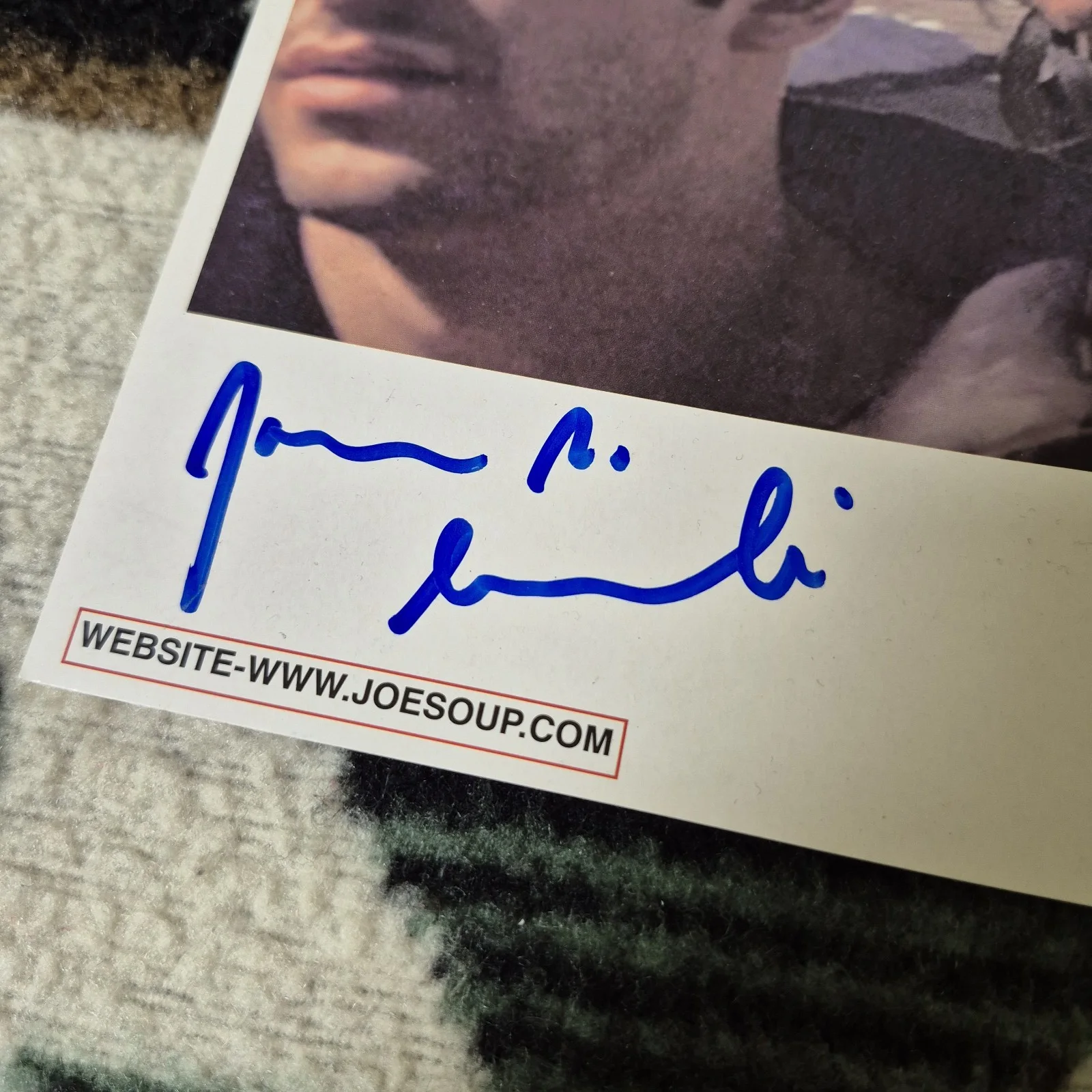 Joseph Joe R. Gannascoli The Sopranos Vito Spatafore Signed Photo -No COA, image 2