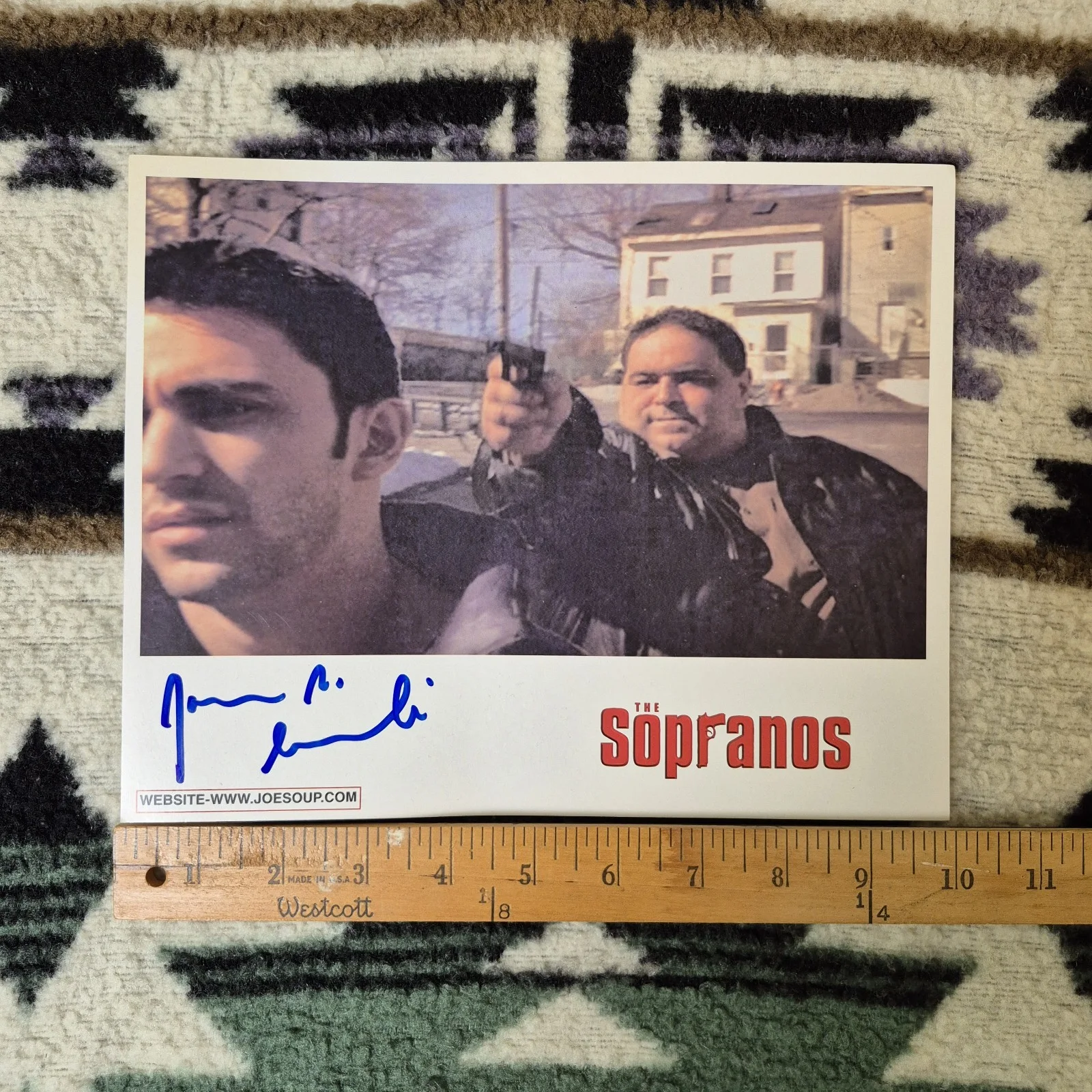 Joseph Joe R. Gannascoli The Sopranos Vito Spatafore Signed Photo -No COA, image 3