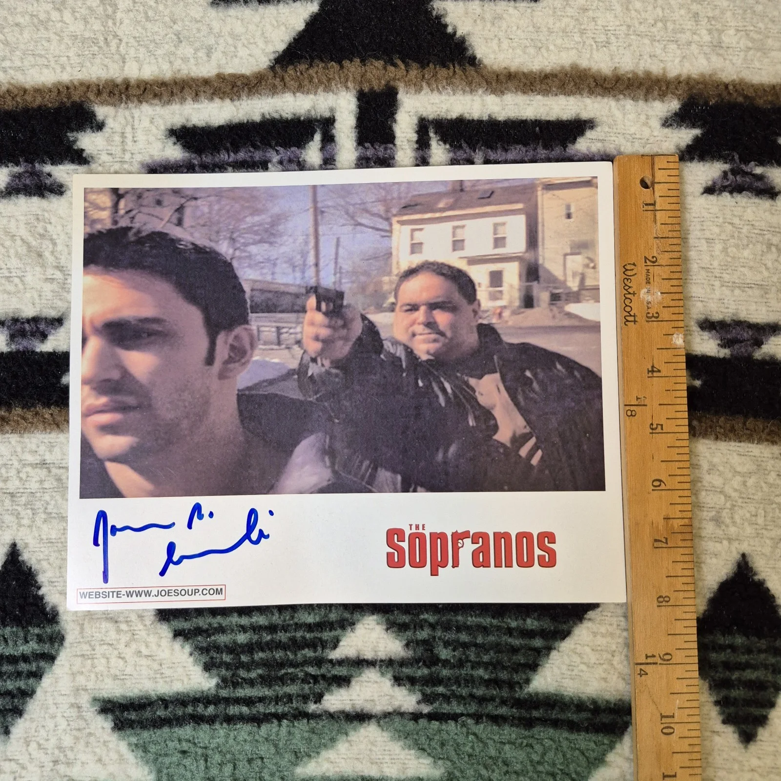 Joseph Joe R. Gannascoli The Sopranos Vito Spatafore Signed Photo -No COA, image 4