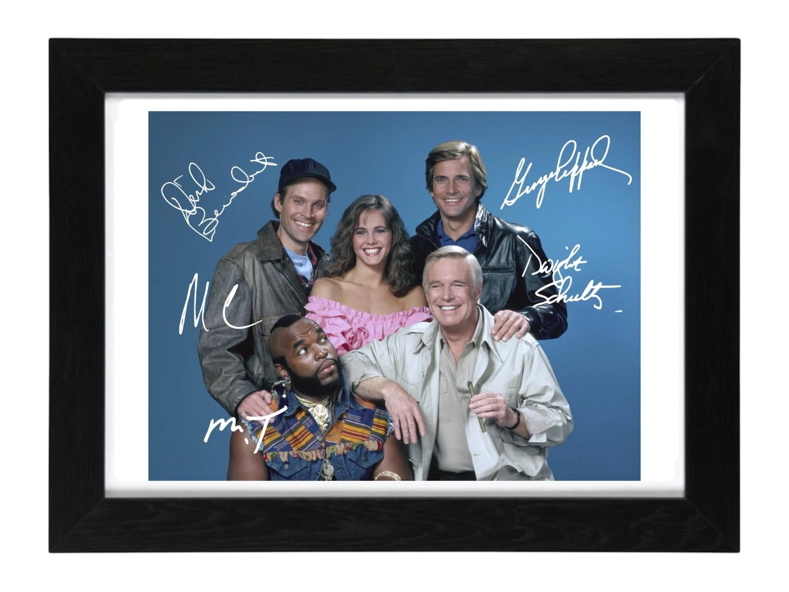 The A Team Mr T Signed Autograph PHOTO Pre Print 6x4/A4/ Framed, image 3