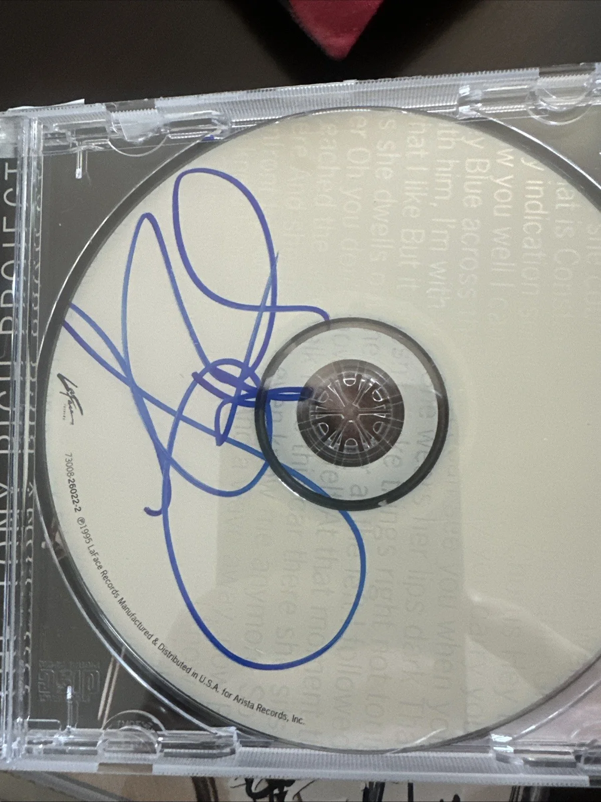 The Tony Rich Project Words Signed Cd 2x Booklet & Disc, image 2