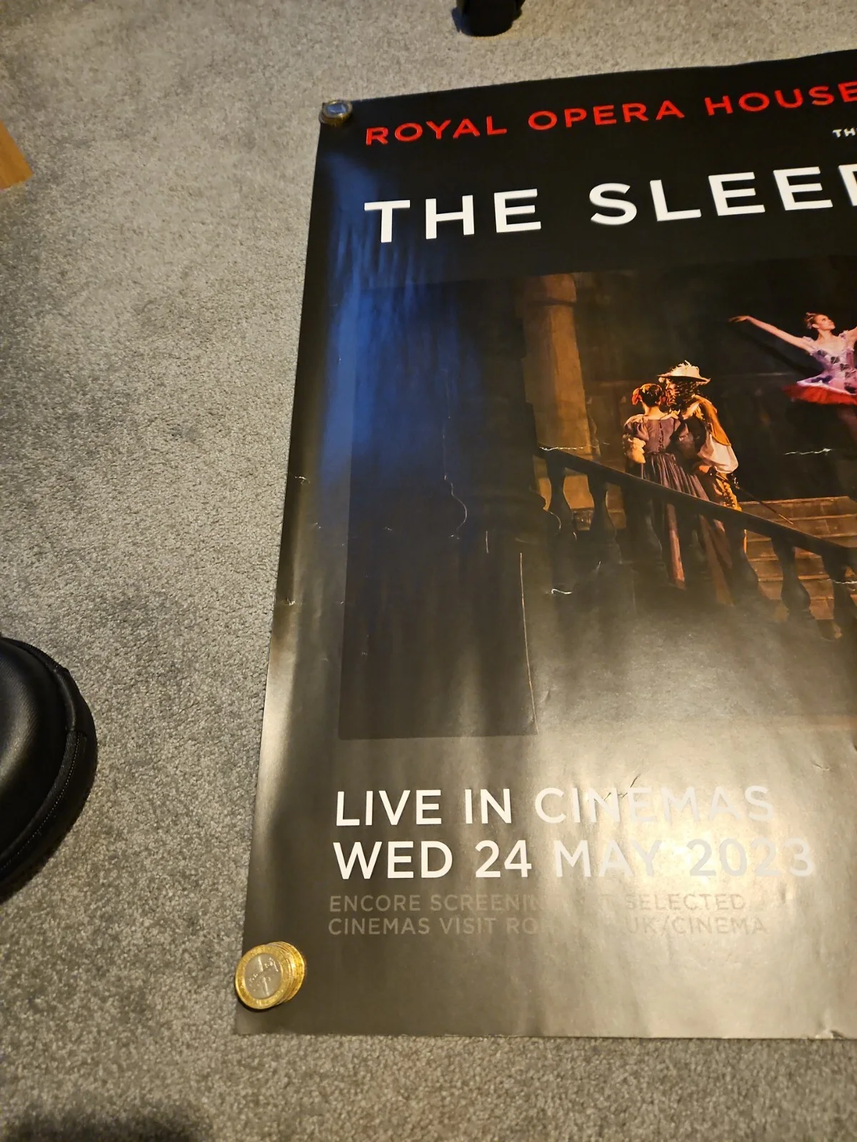 Royal Opera House The Sleeping Beauty 2023 Original UK Cinema Quad Poster [B]., image 2